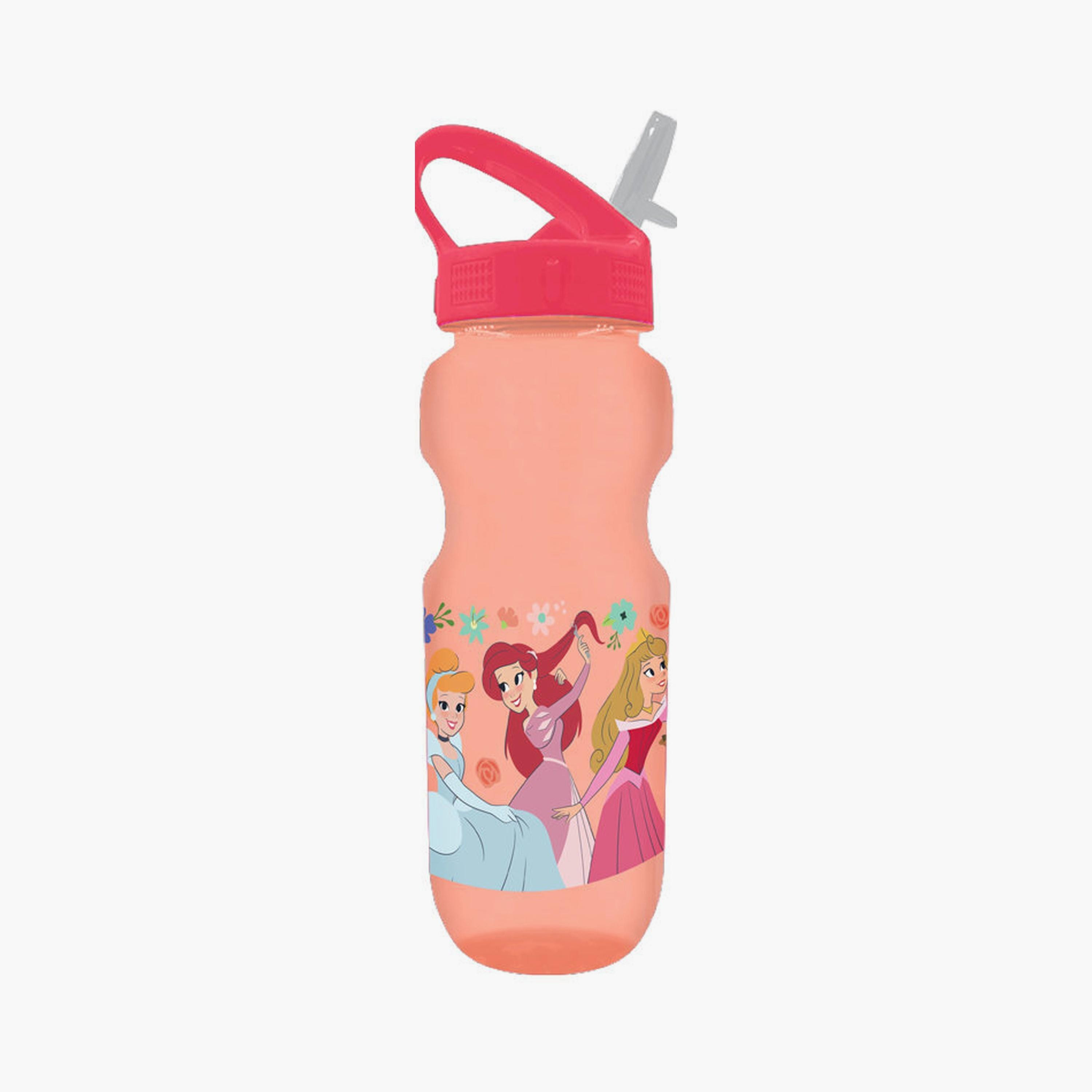 Disney Printed School Water Bottle - Princess - Peach-school-waterbottles-image-1