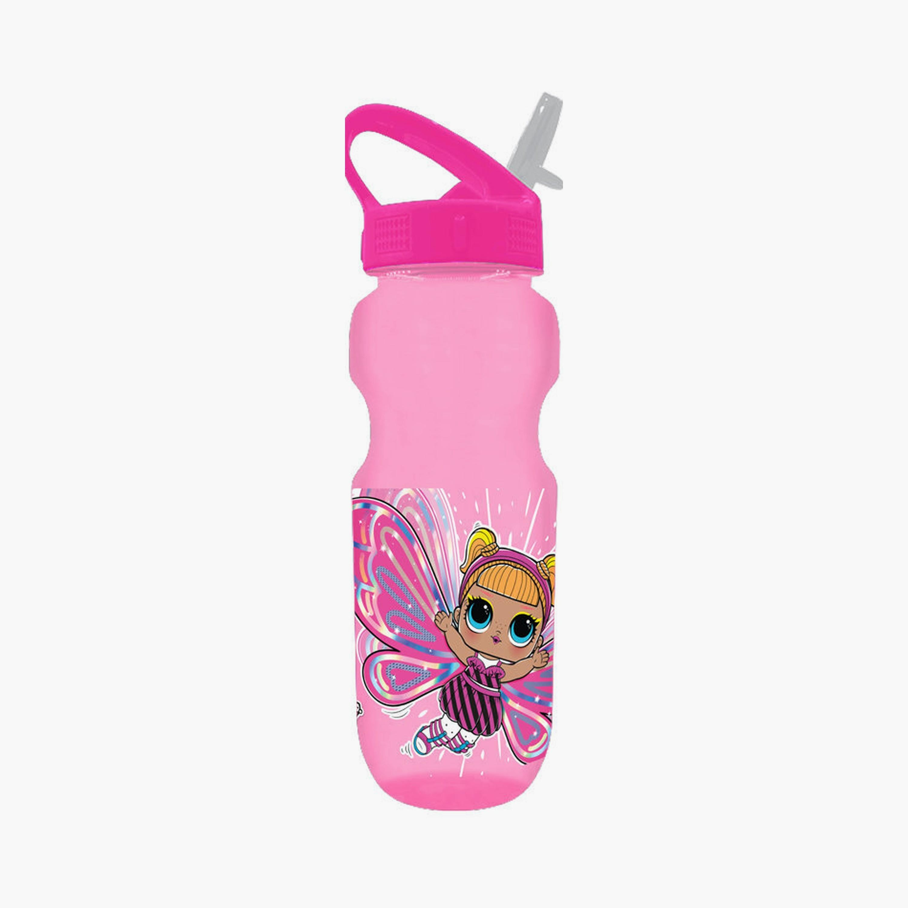 LOL Surprise Printed School Water Bottle - Pink-school-waterbottles-image-1