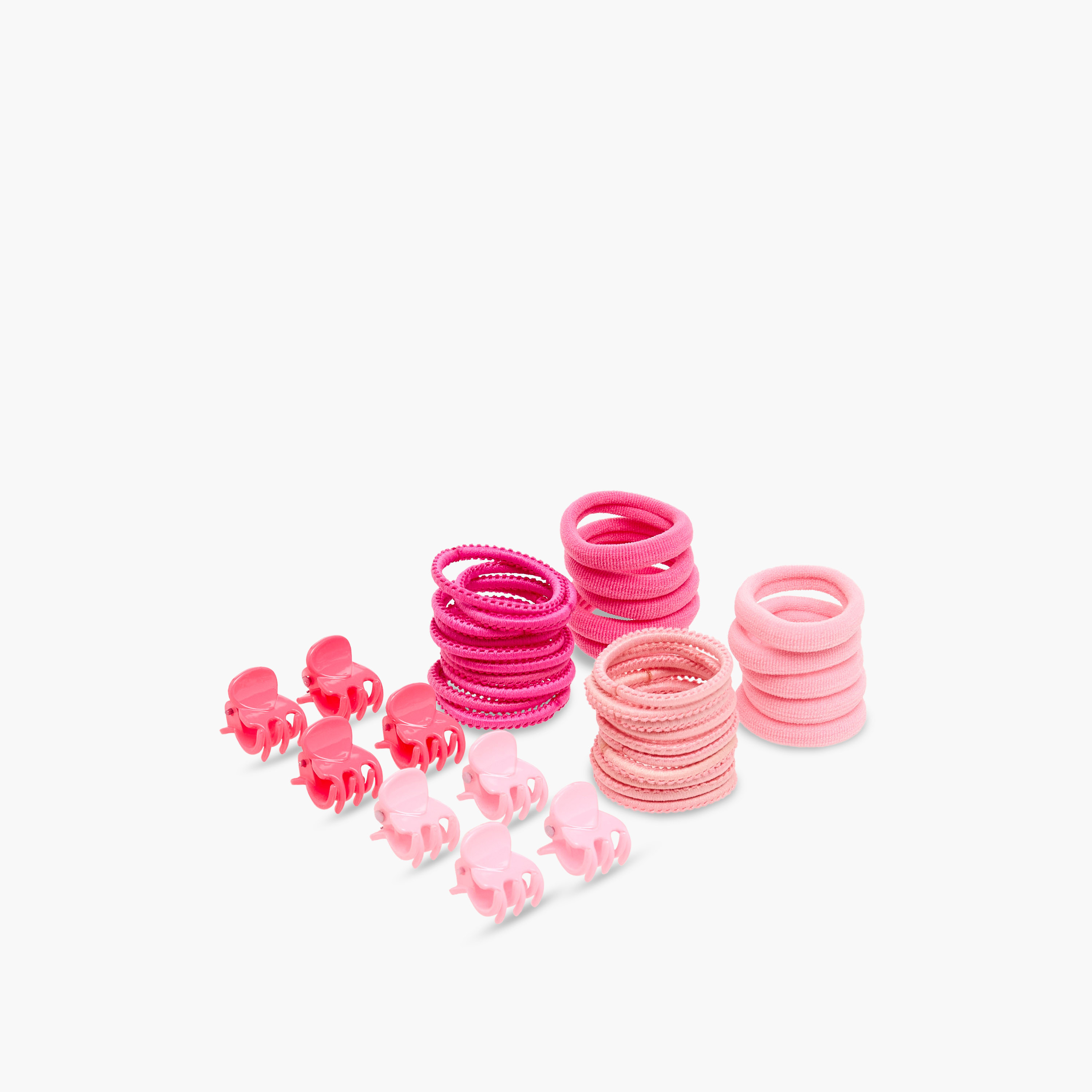 ربطات ومشابك شعر بلاستيك للبنات من تشارمز - طقم 38 قطعة-girls-accessories-hairaccessories-image-2