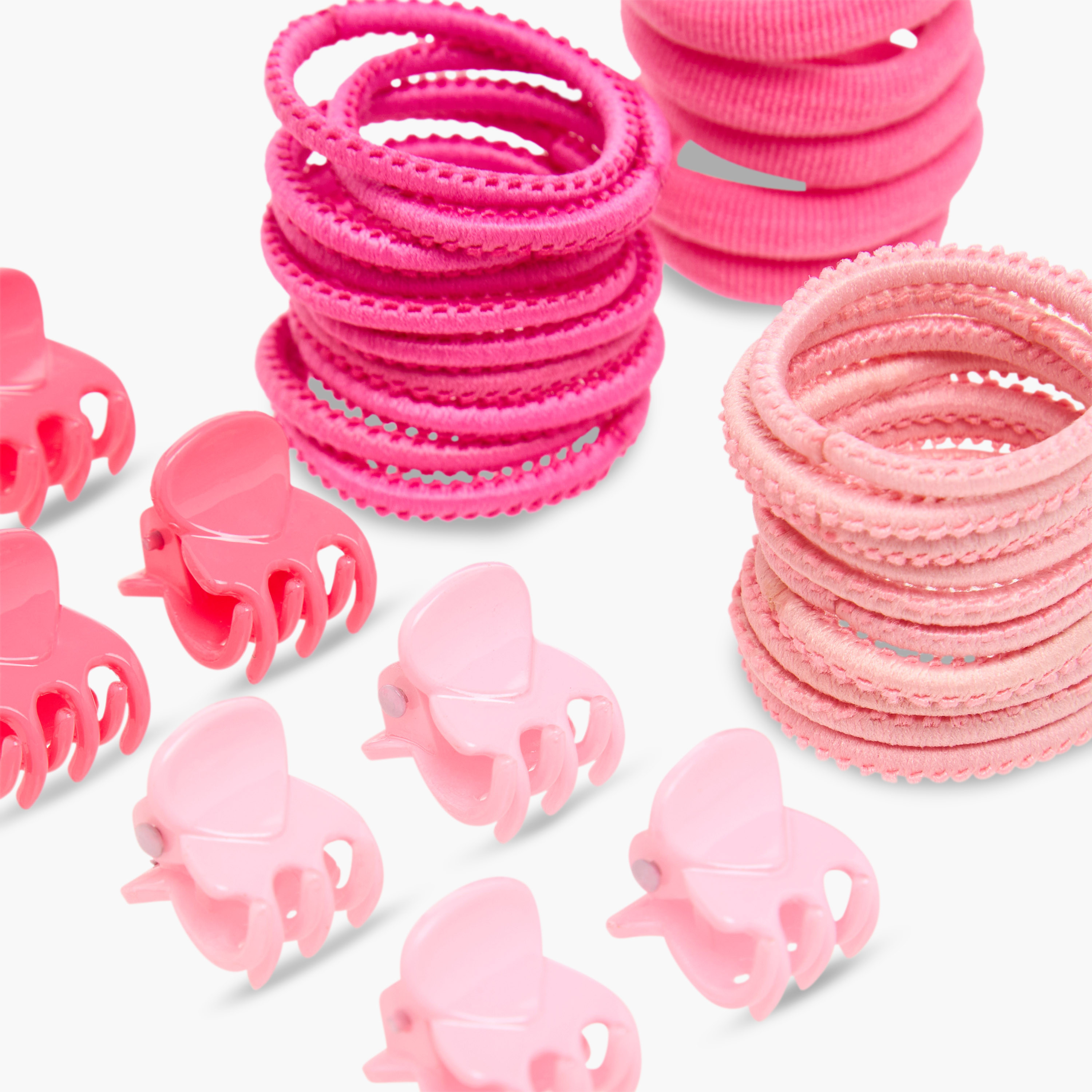 ربطات ومشابك شعر بلاستيك للبنات من تشارمز - طقم 38 قطعة-girls-accessories-hairaccessories-image-5