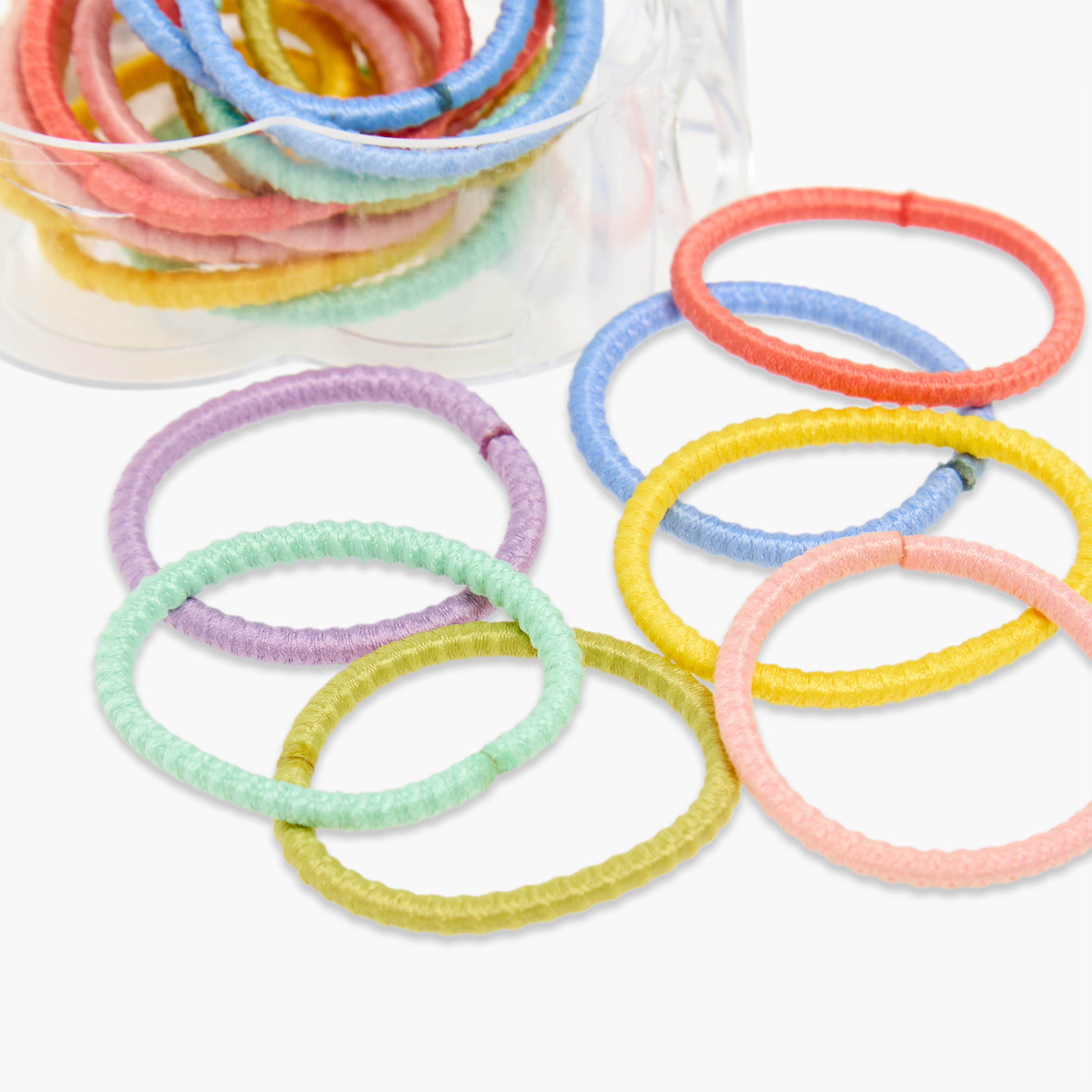 Charmz Girls Hair Tie - Plastic - Set of 30-girls-accessories-hairaccessories-image-6