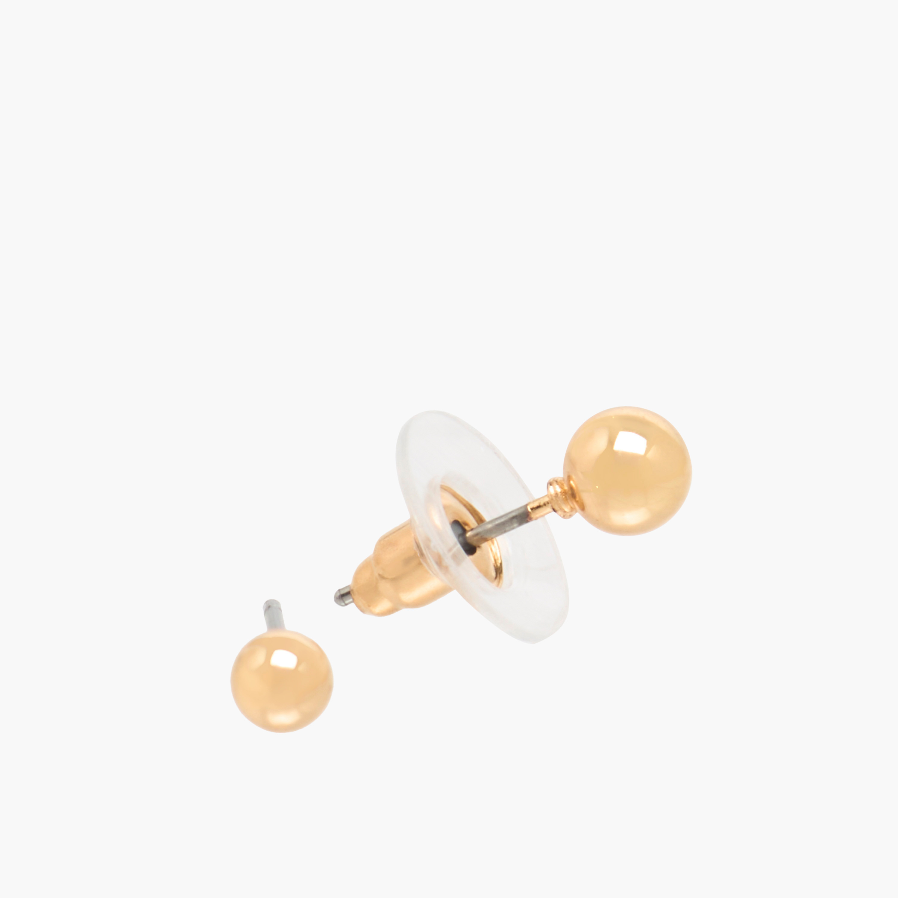 Charmz Girls Earrings with Pushback Closure - Metal - Set of 3-girls-accessories-hairaccessories-image-5