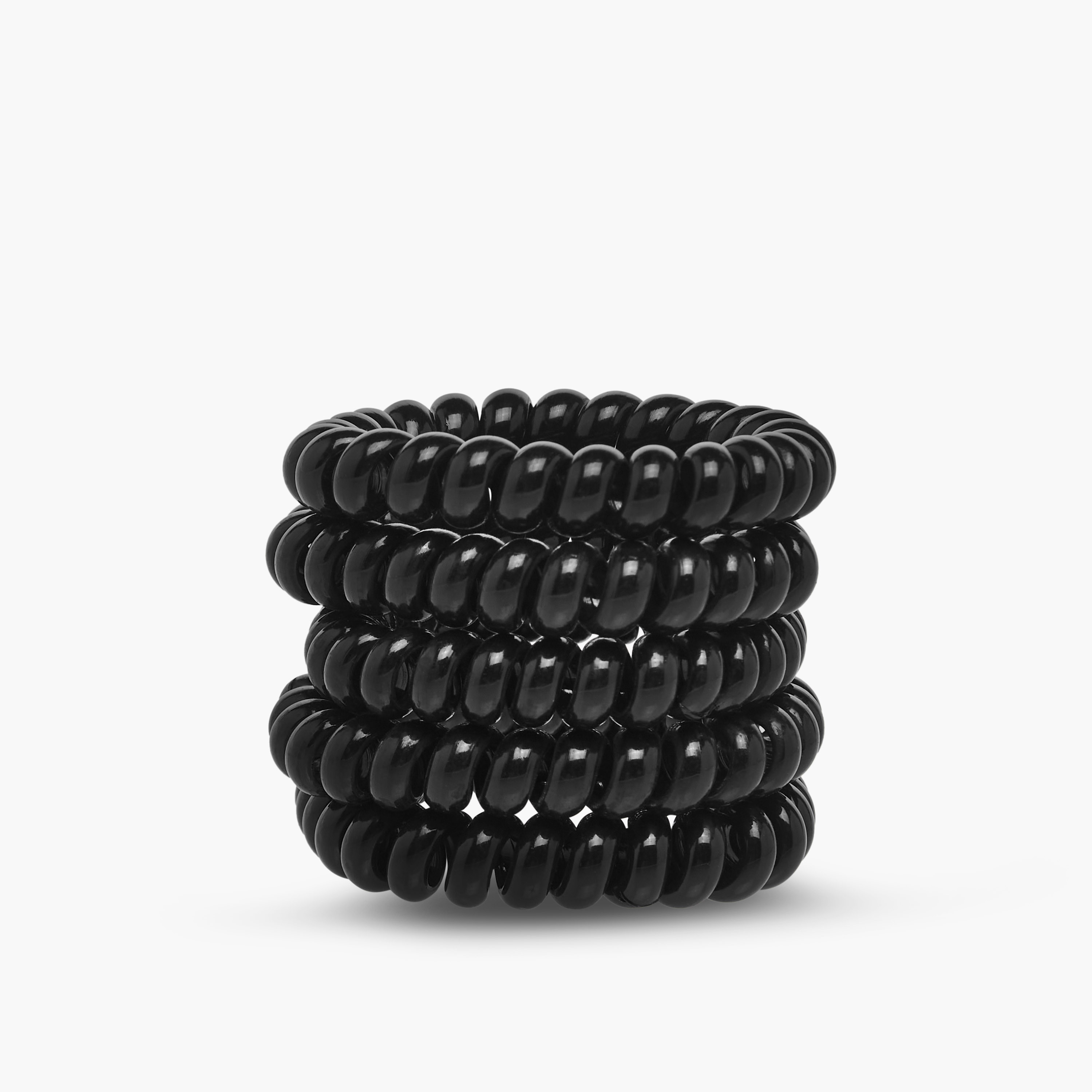 Charmz Girls Hair Tie with Spiral Shape - Set of 5-girls-accessories-hairaccessories-image-2