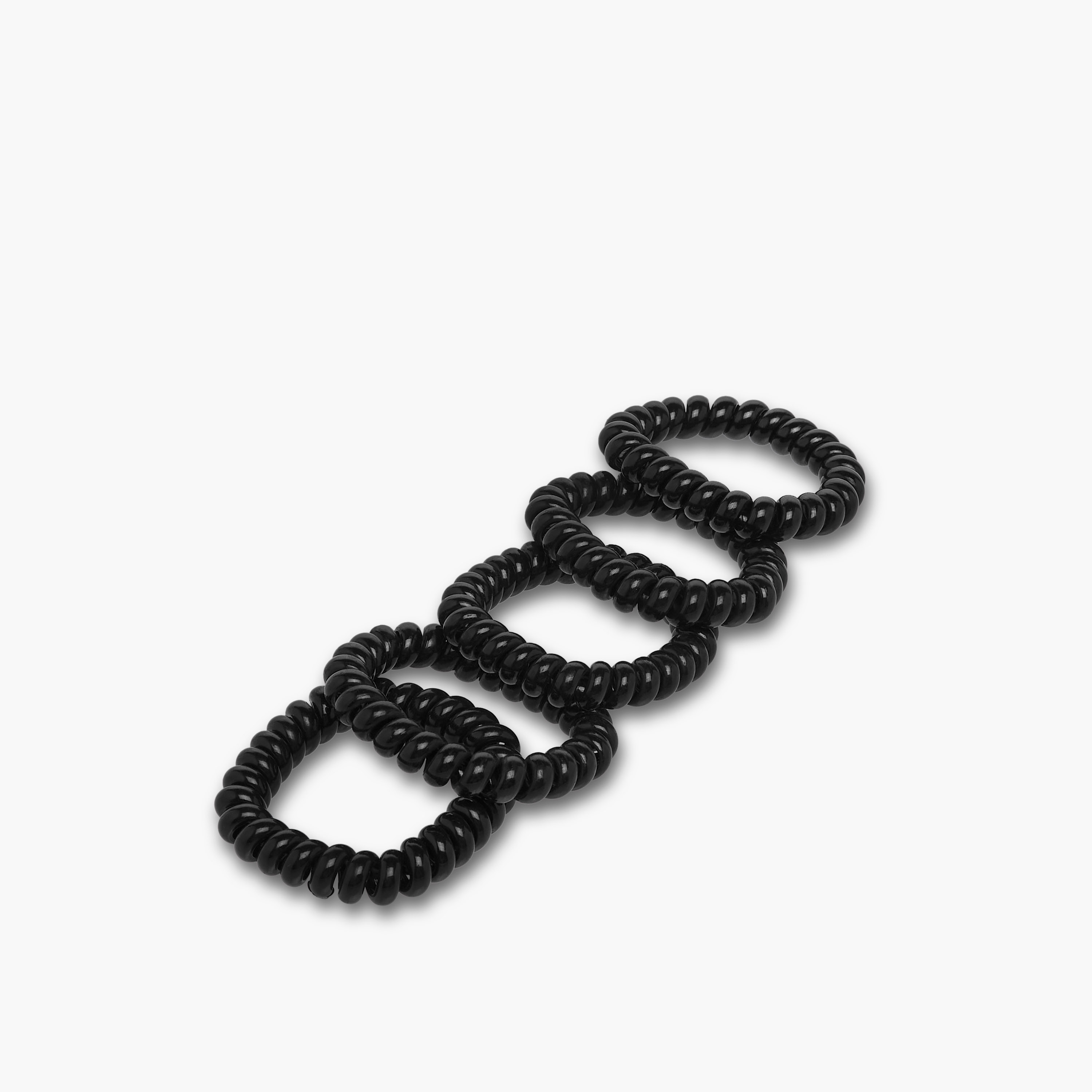 Charmz Girls Hair Tie with Spiral Shape - Set of 5-girls-accessories-hairaccessories-image-3