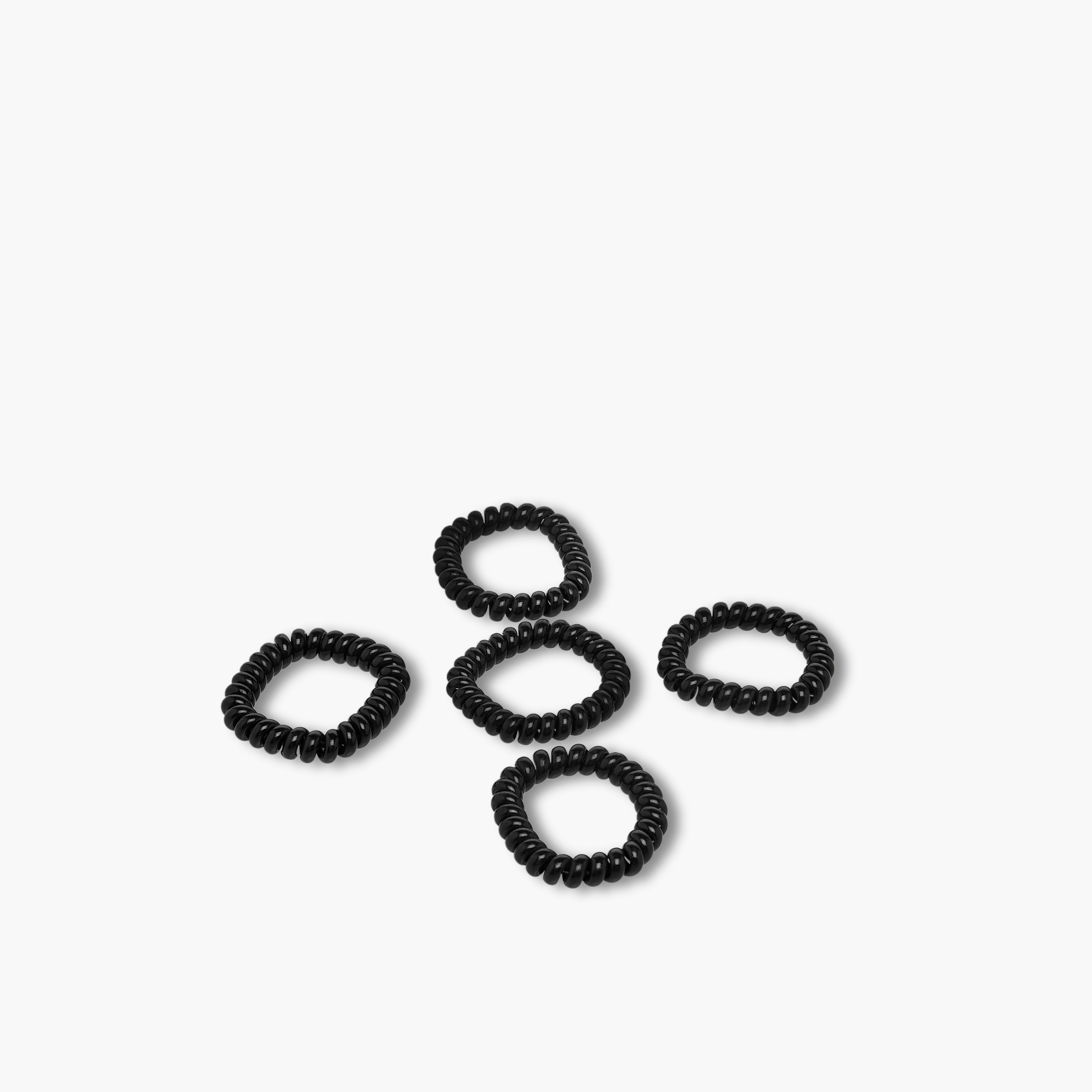 Charmz Girls Hair Tie with Spiral Shape - Set of 5-girls-accessories-hairaccessories-image-4