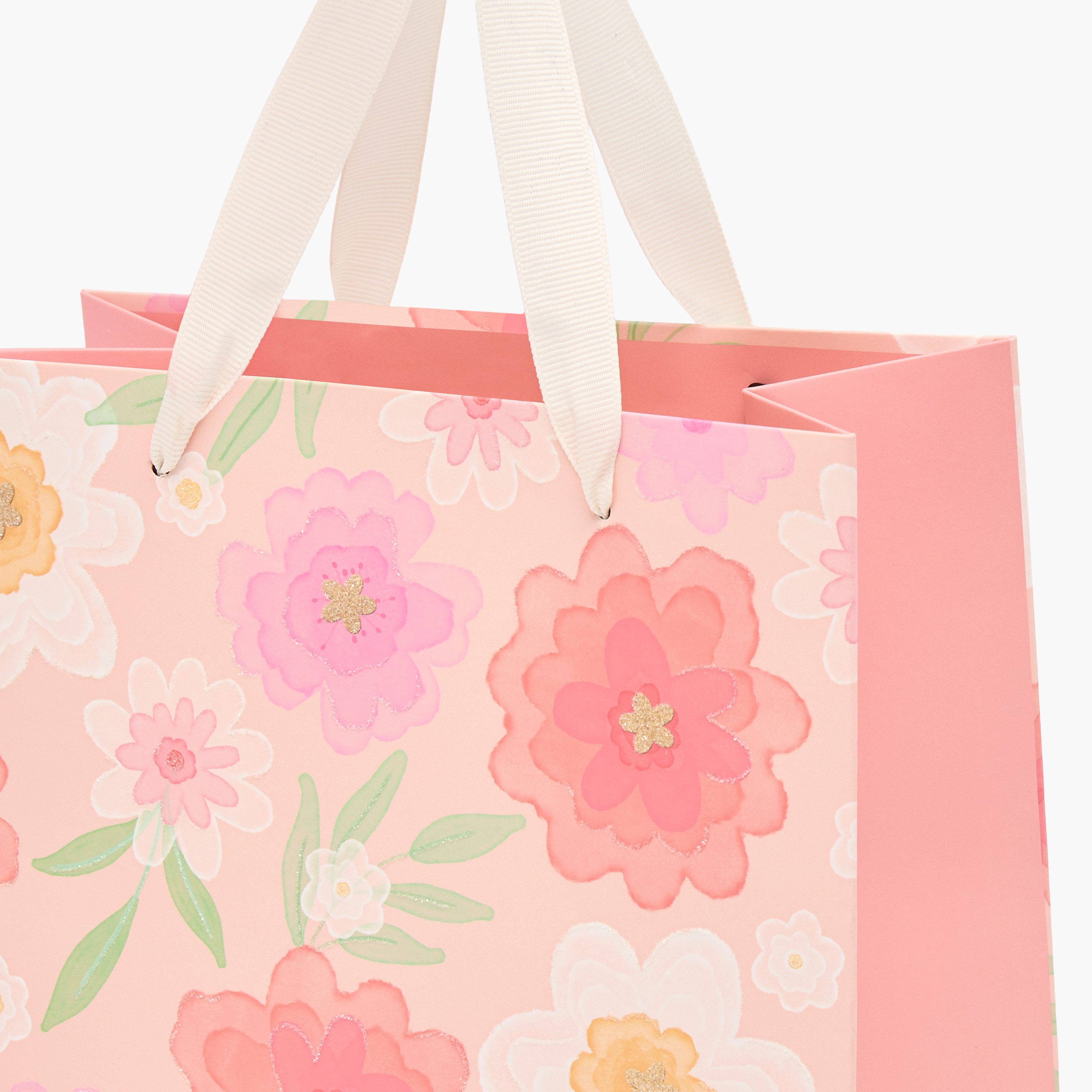 Floral Print Paper Gift Bag - Medium-household-giftingaccessories-giftings-image-3
