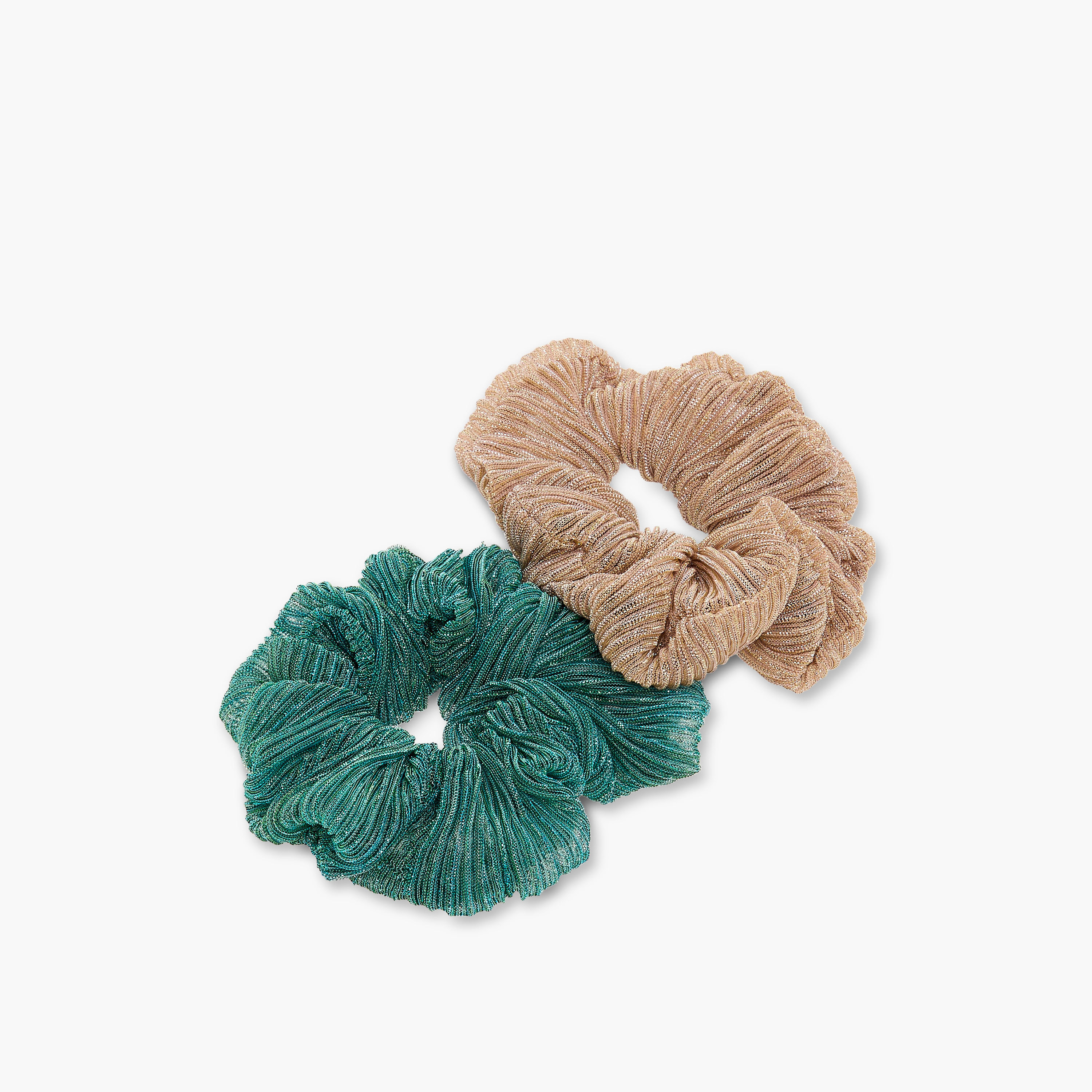 Charmz Girls Scrunchie with Glitter Detail - Plastic - Set of 2-girls-accessories-hairaccessories-image-2