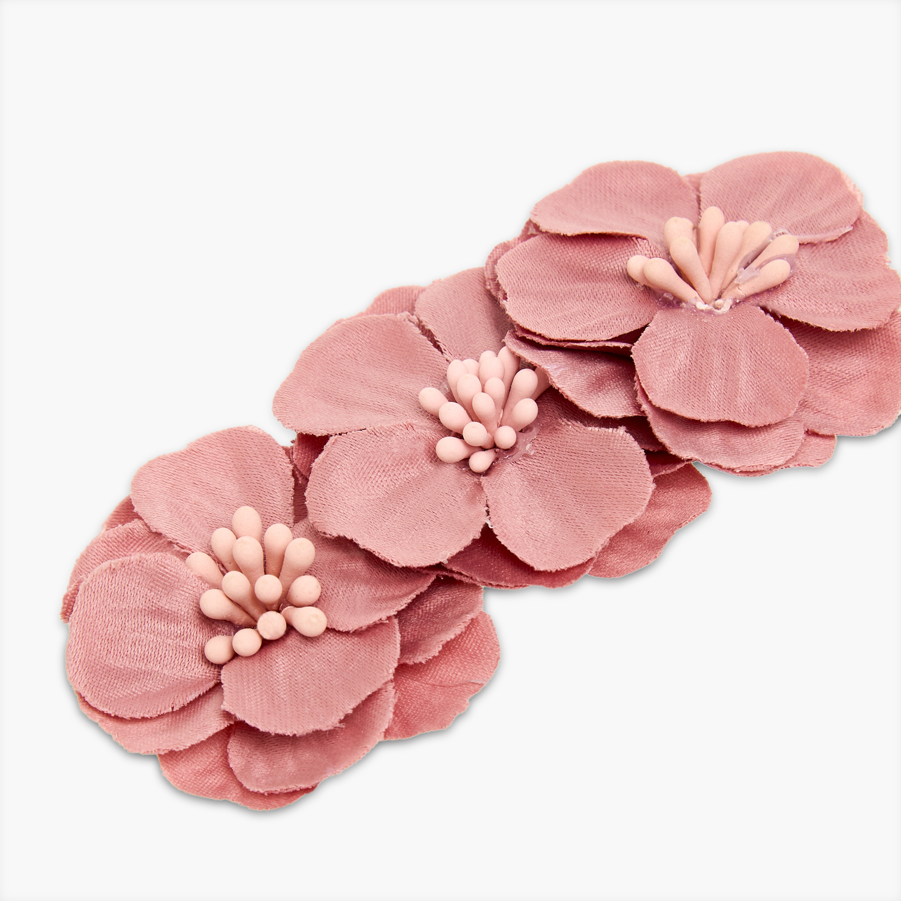 Charmz Girls Hair Clip with Floral Accent-girls-accessories-hairaccessories-image-2
