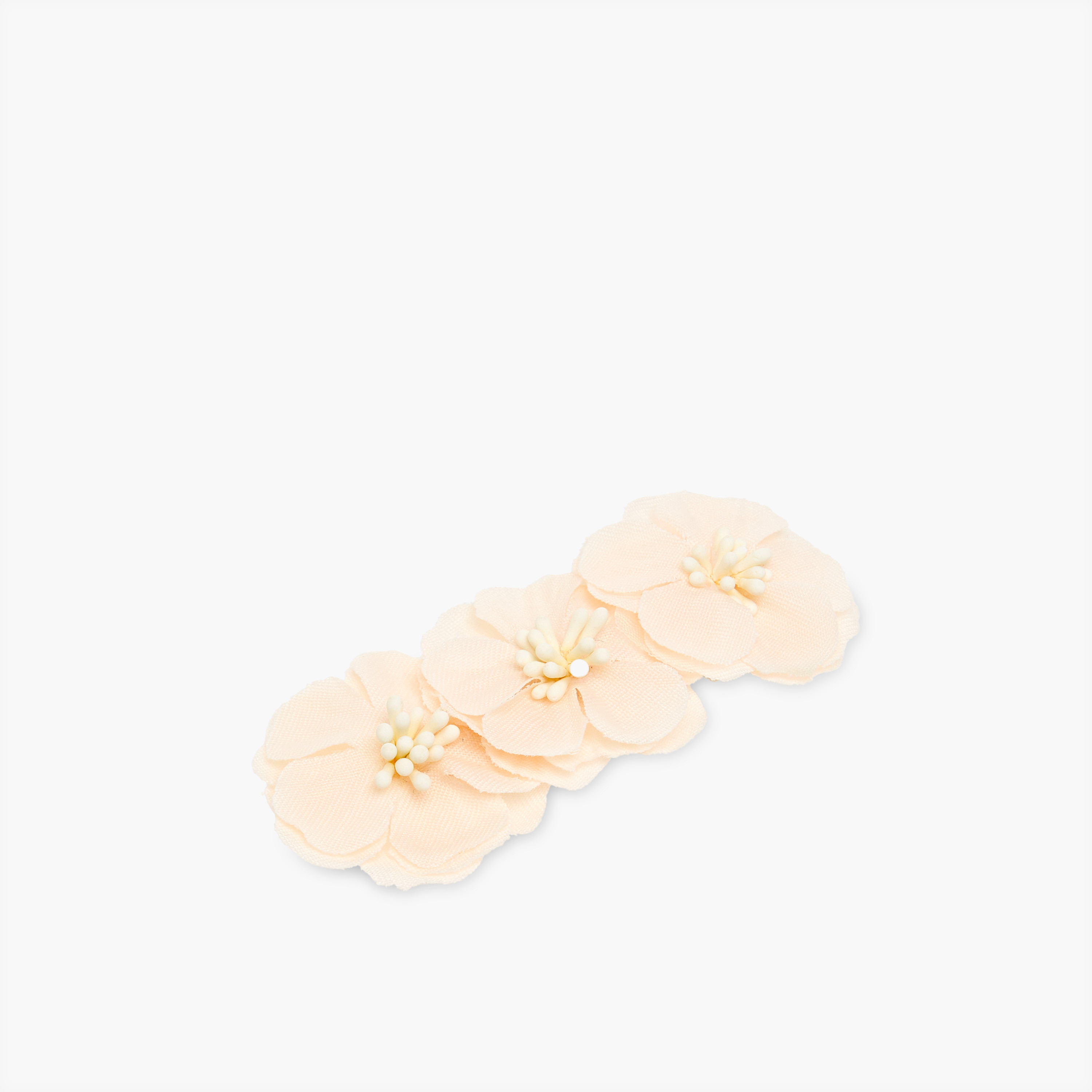 Charmz Girls Hair Clip with Floral Accent - Plastic-girls-accessories-hairaccessories-image-1
