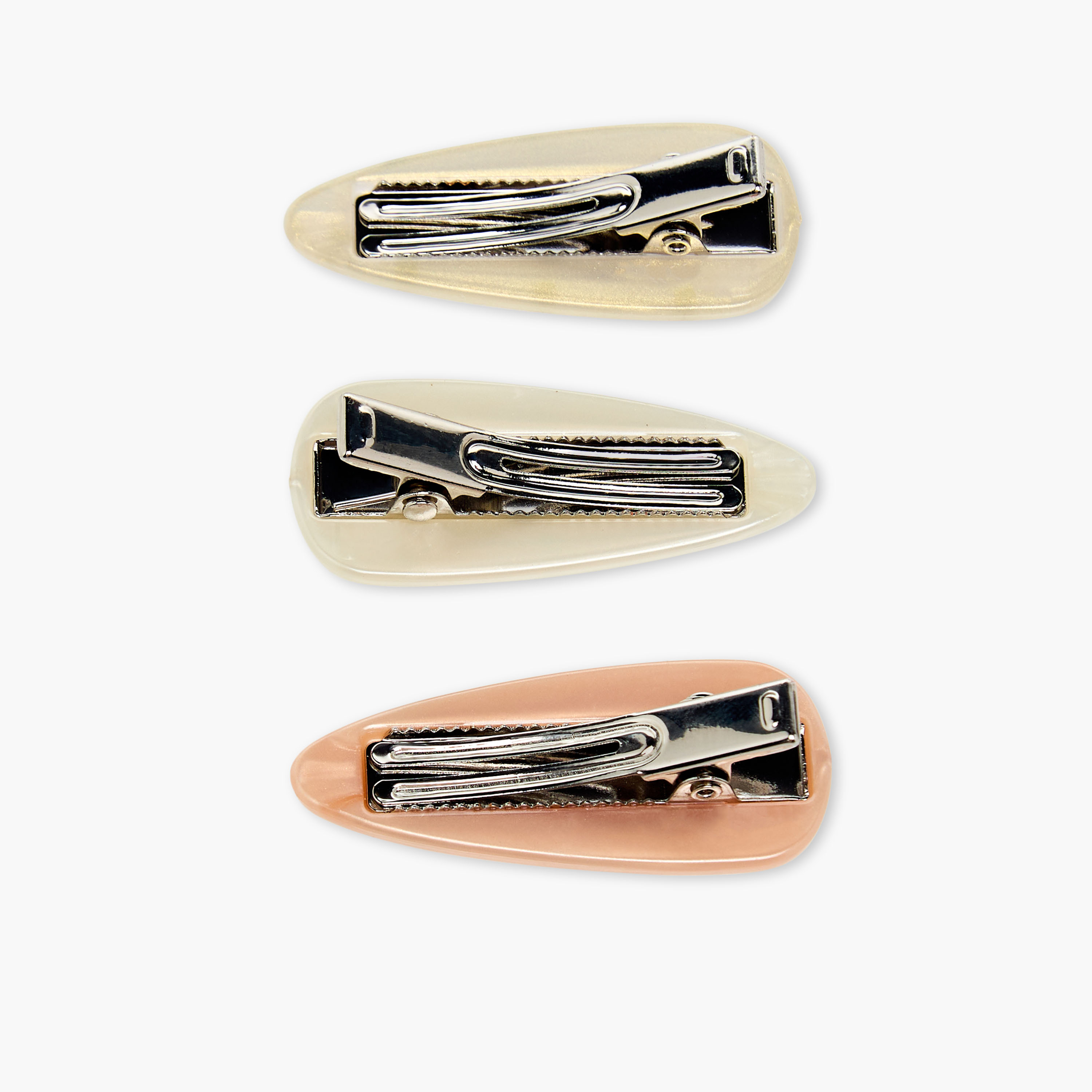 مشابك شعر بطبعات منقطة للبنات من تشارمز - طقم 3 قطع-girls-accessories-hairaccessories-image-4