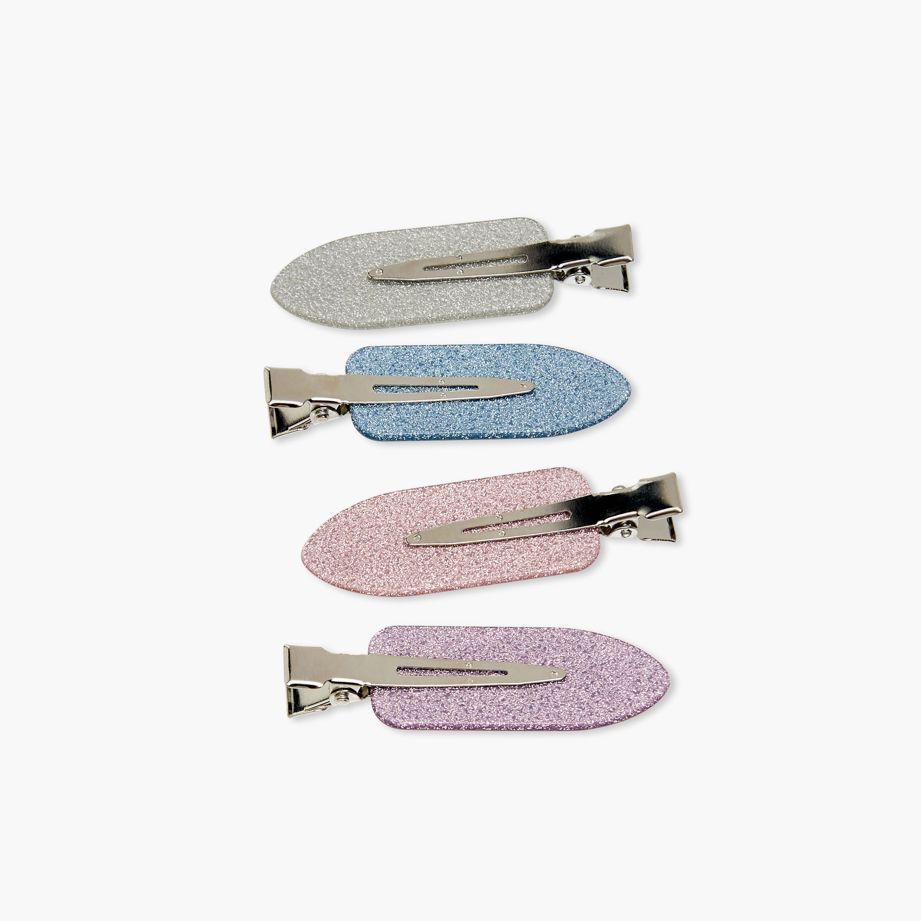 Charmz Girls Hair Clip with Glitter Accent - Plastic - Set of 4-girls-accessories-hairaccessories-image-5