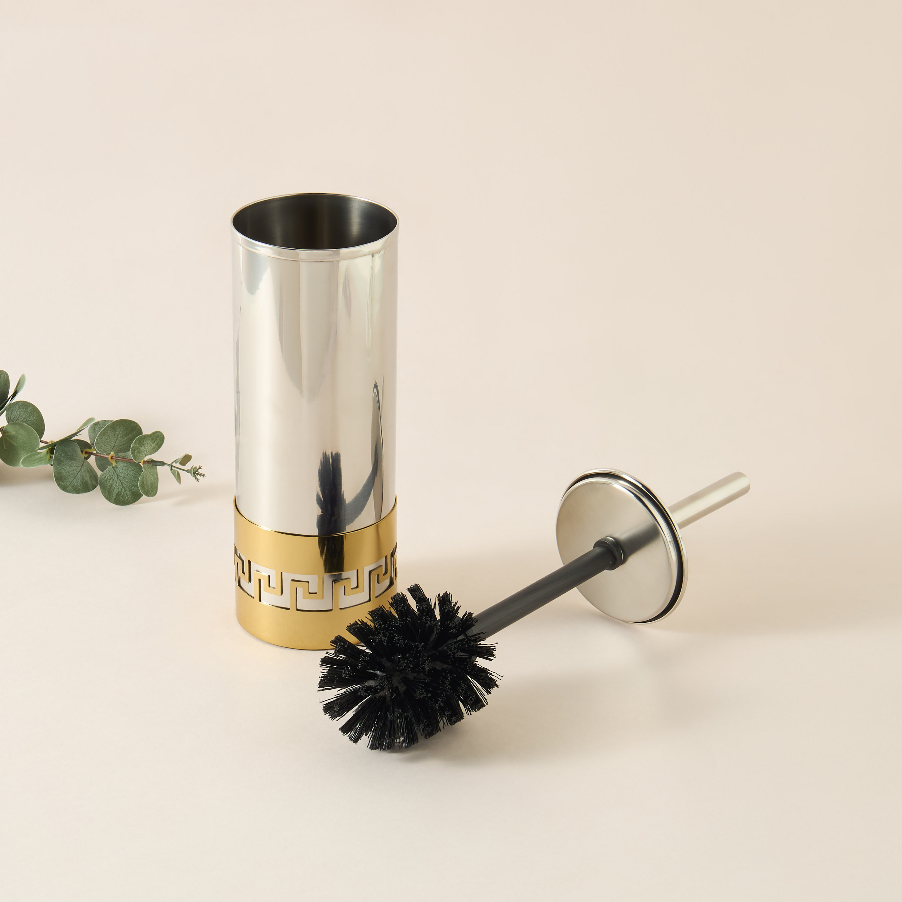 Gia como Cutout Detail Stainless Steel Toilet Brush Holder-household-bathandlaundry-bathaccessories-toiletbrushholders-image-2