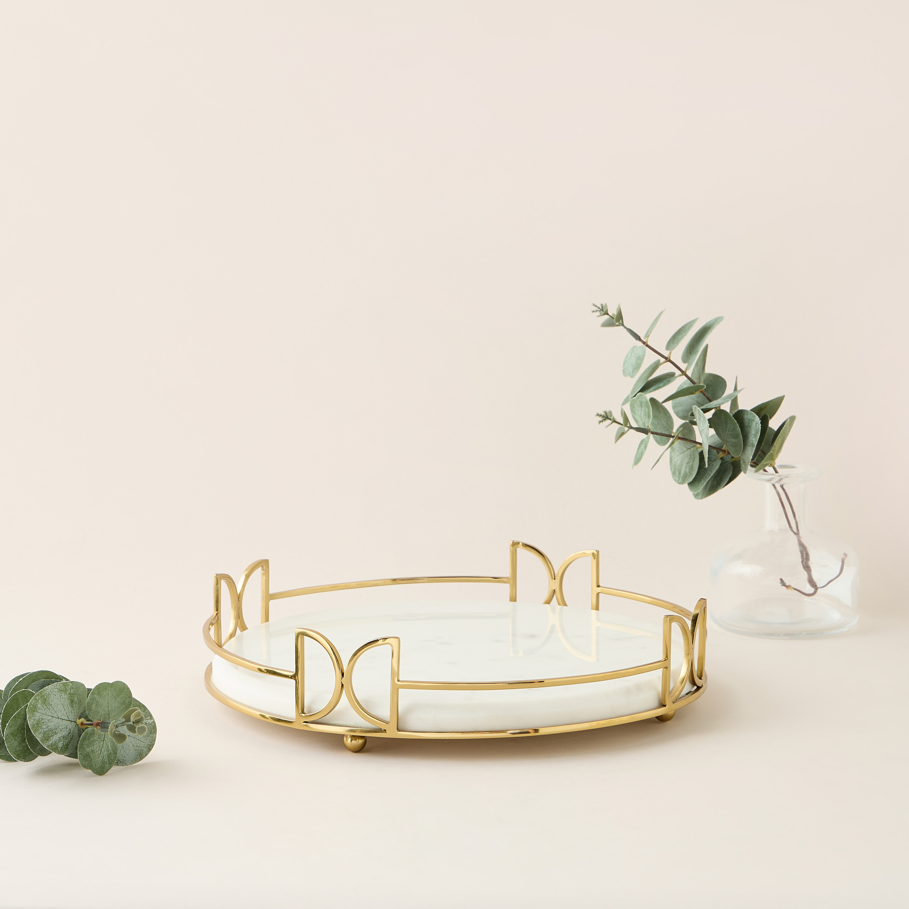 Gia Como Decorative Tray - 29 cms-household-decor-boxesandtrays-image-1