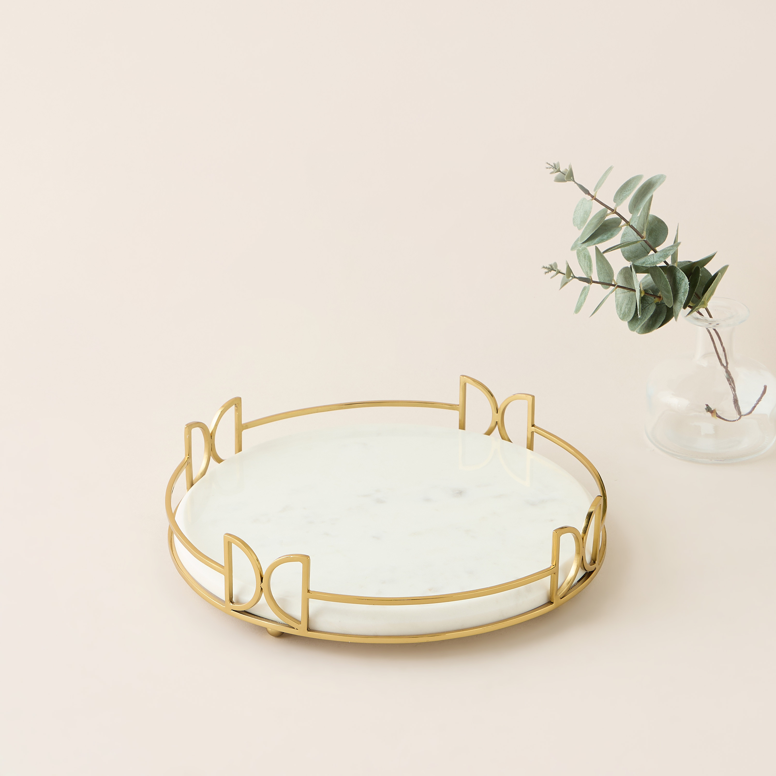 Gia Como Decorative Tray - 29 cms-household-decor-boxesandtrays-image-2