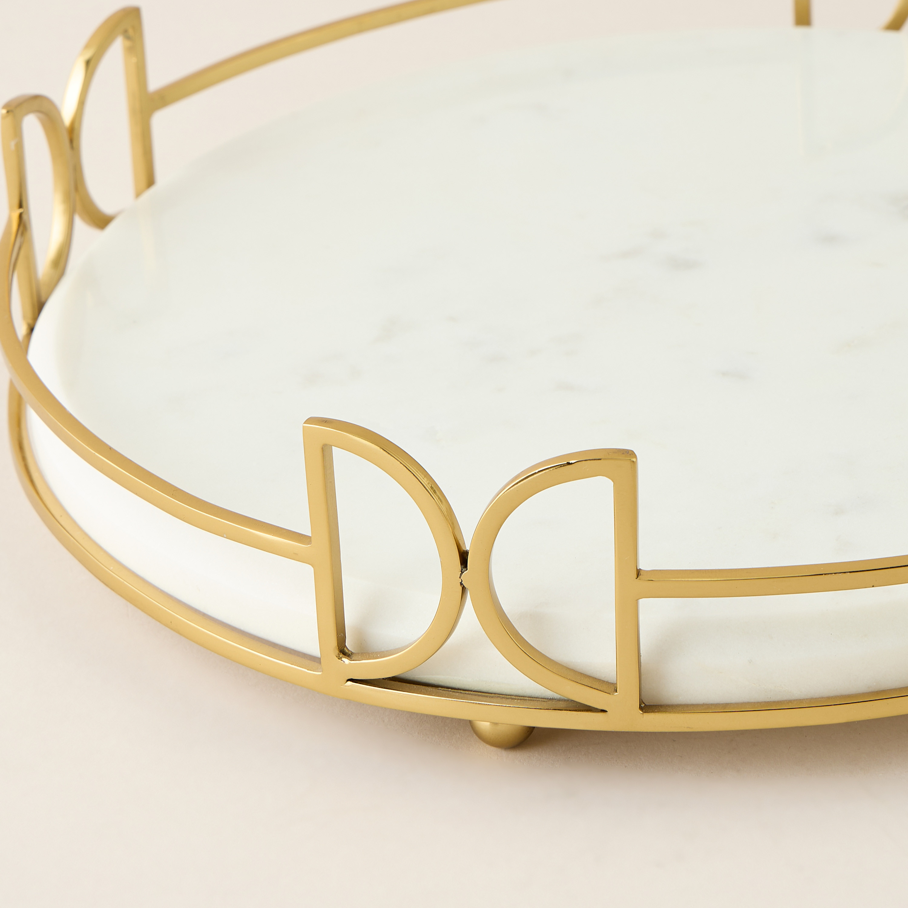 Gia Como Decorative Tray - 29 cms-household-decor-boxesandtrays-image-3
