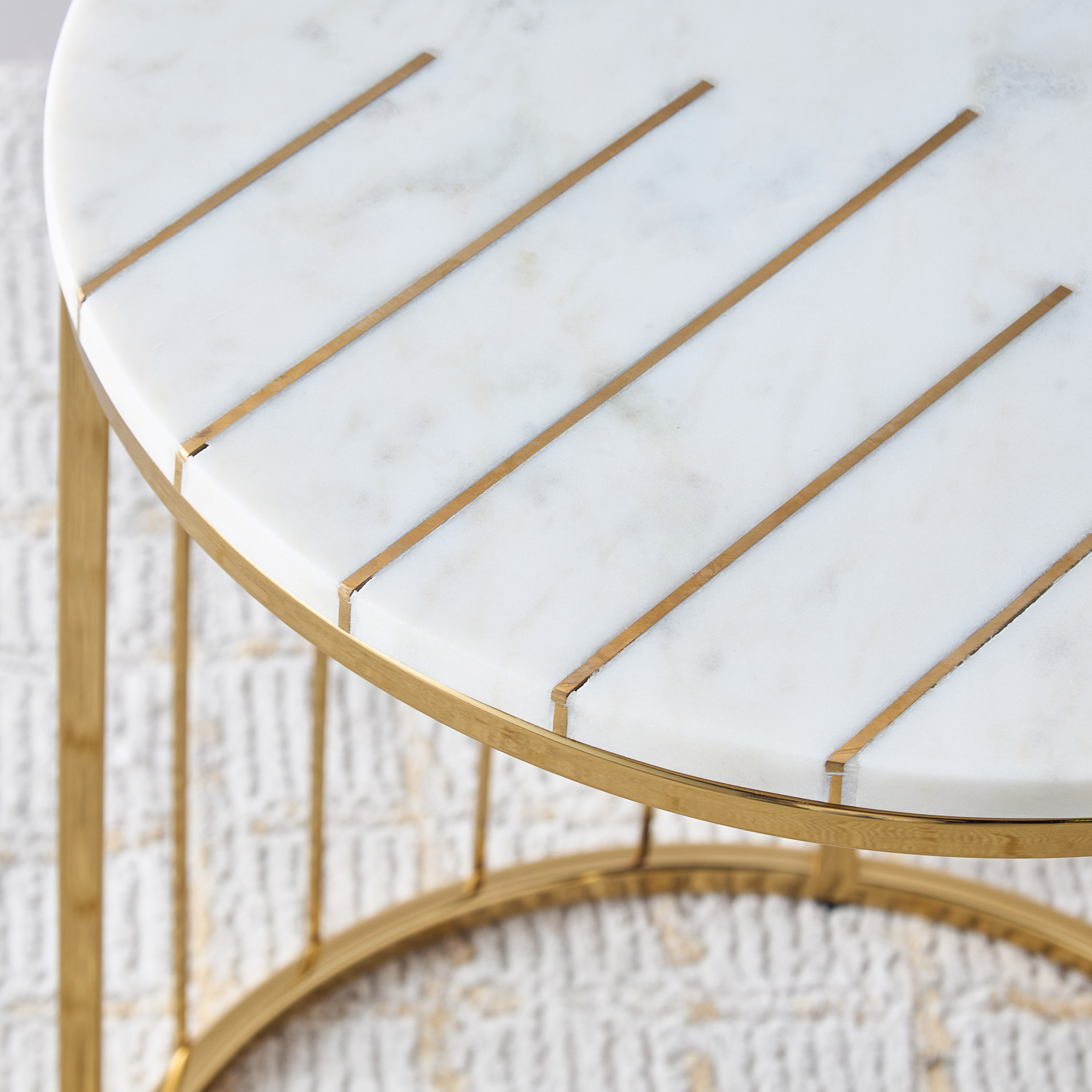 Gia Como Marble Top Side Table - 16x18 cms-furniture-livingroom-sideandendtables-image-3
