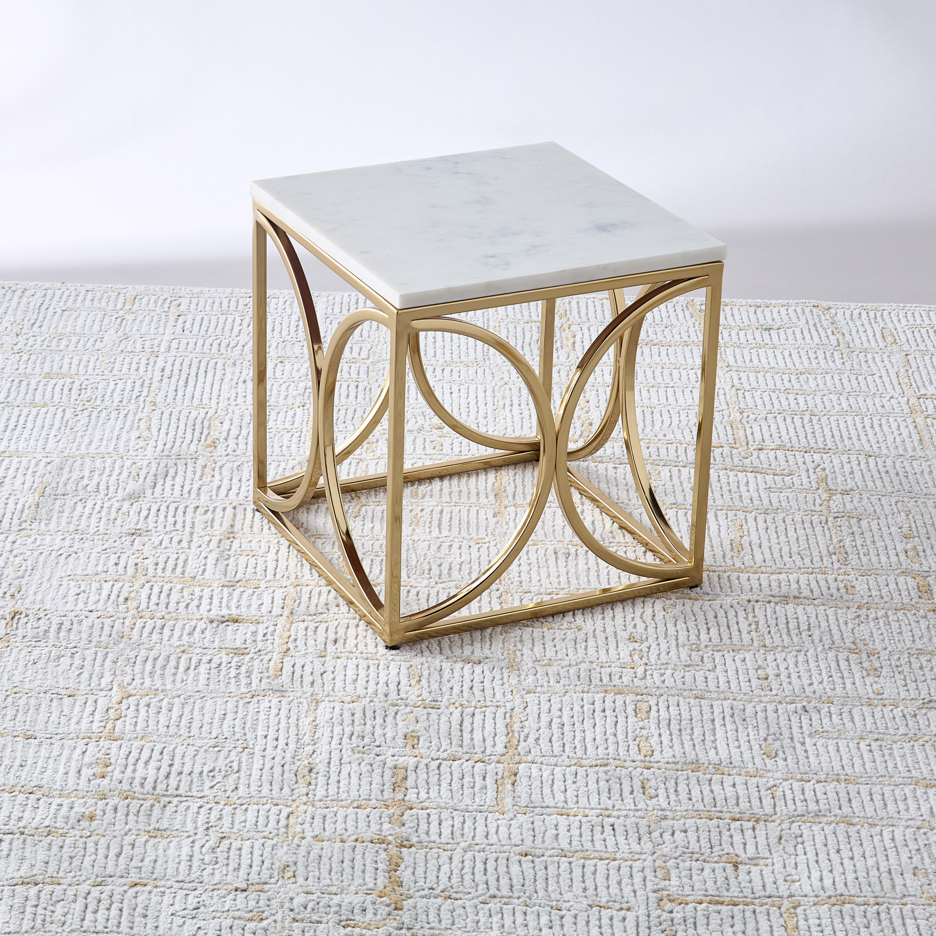 Gia Como 2-Piece Geometric Marble Top Square Nesting Table Set-furniture-livingroom-nestoftables-image-5