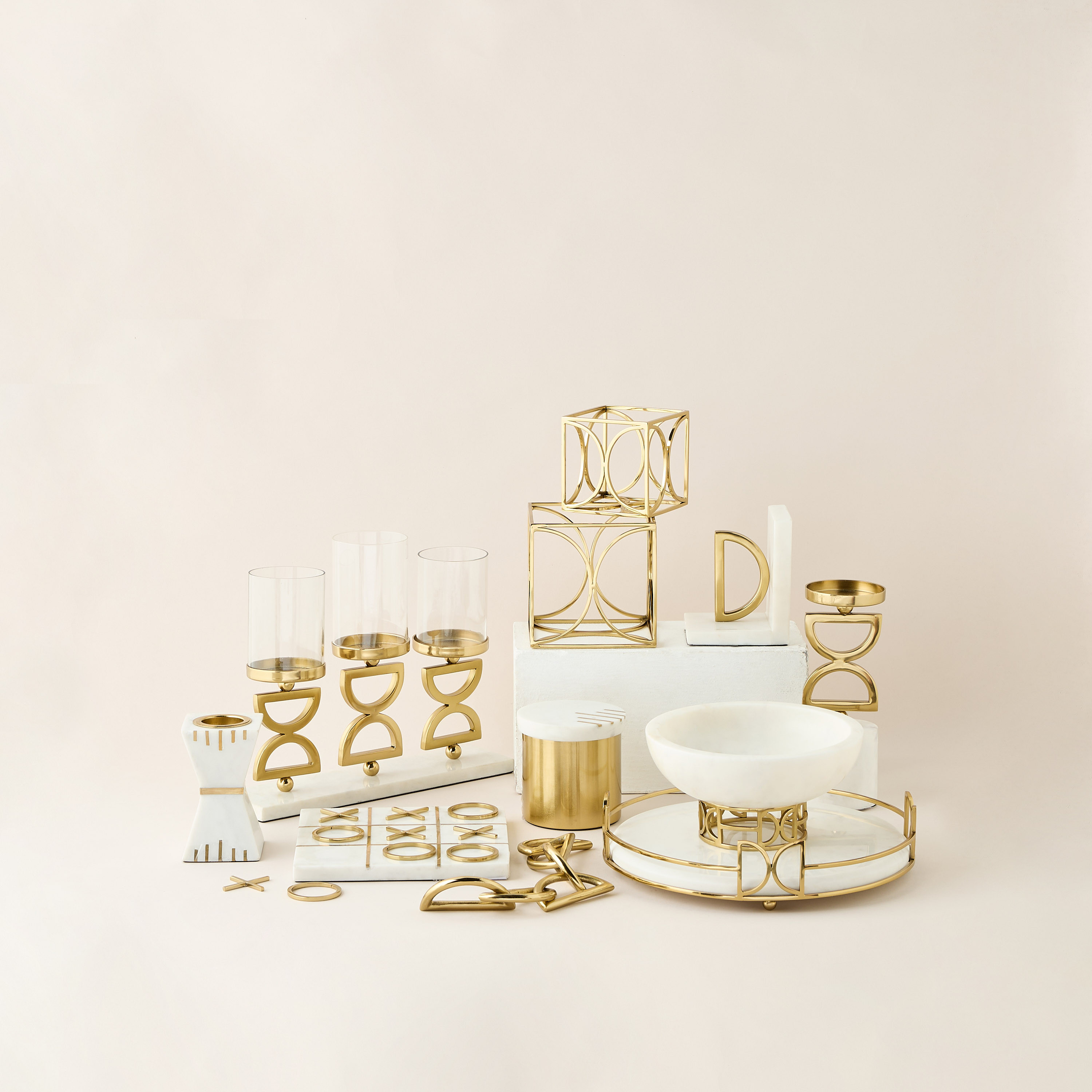 Gia Como Marble Tic Tac Toe Decorative Showpiece-household-decor-decorativeobjectsandsculptures-image-5