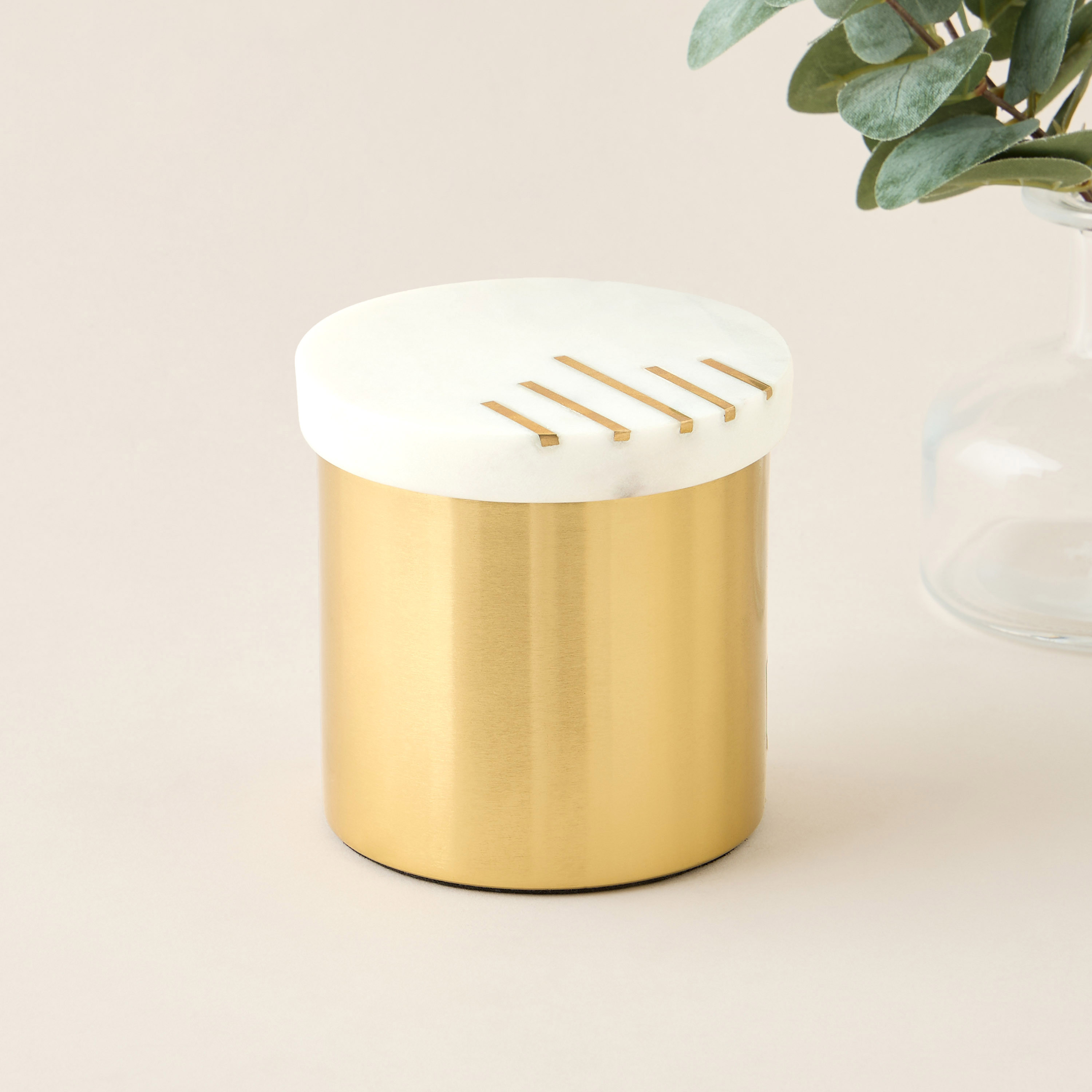 Gia Como Marble Top Decorative Box - 10x10 cms-household-decor-decorativeobjectsandsculptures-image-2