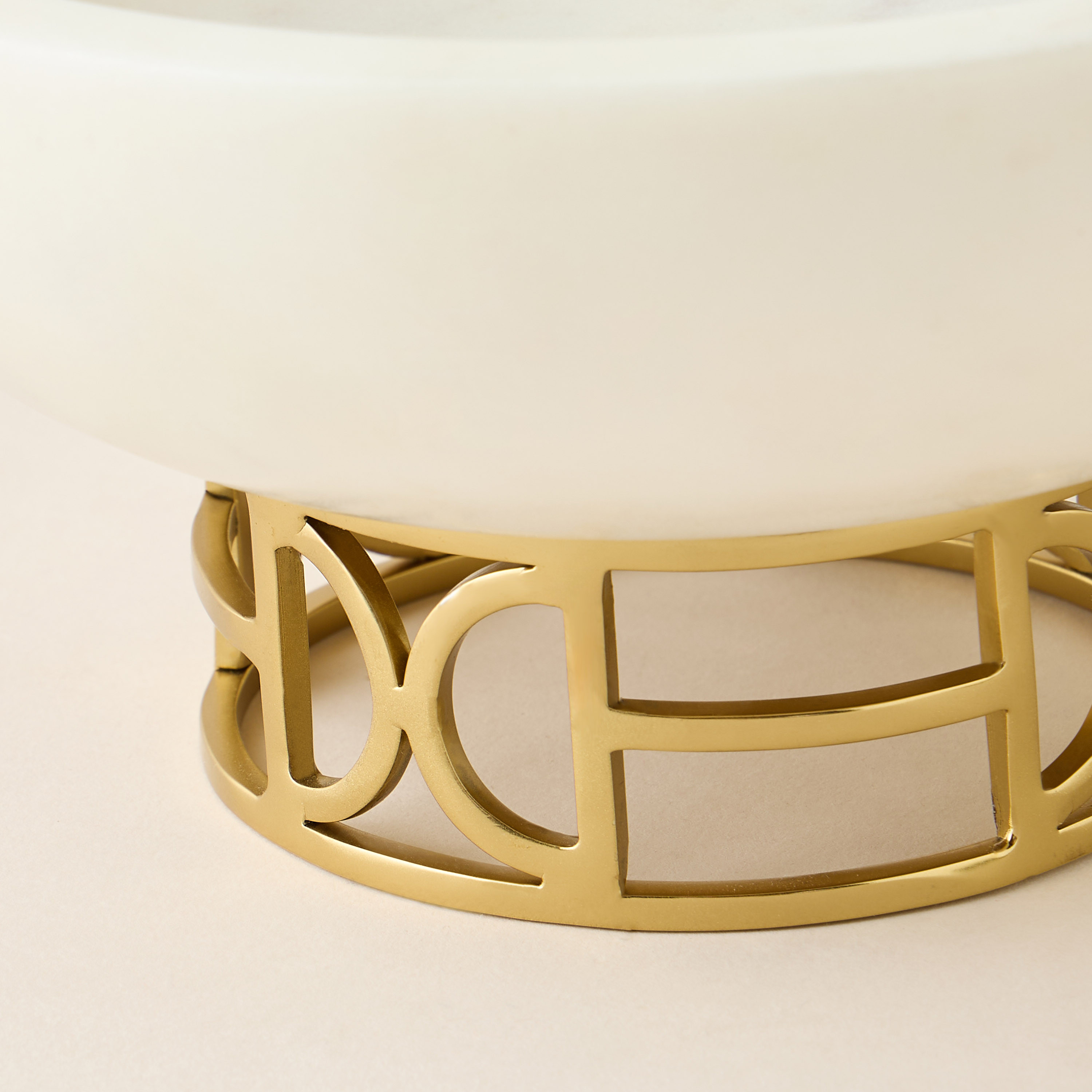 Gia Como Marble Decorative Bowl - 20x20 cms-household-decor-vasesandbowls-image-3