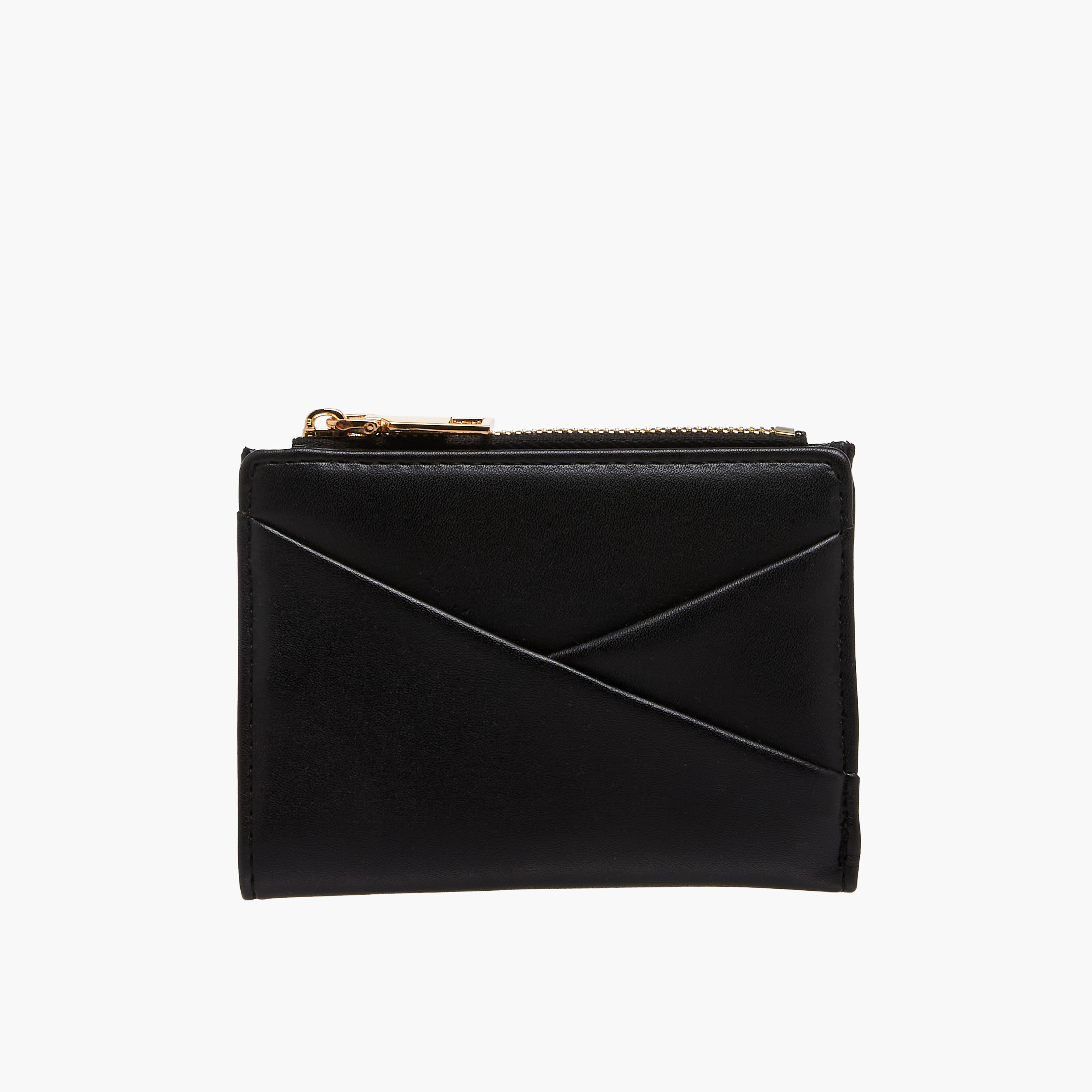 محفظة سادة بتفاصيل متداخلة من ساشا-women-bagsandwallets-wallets-image-1