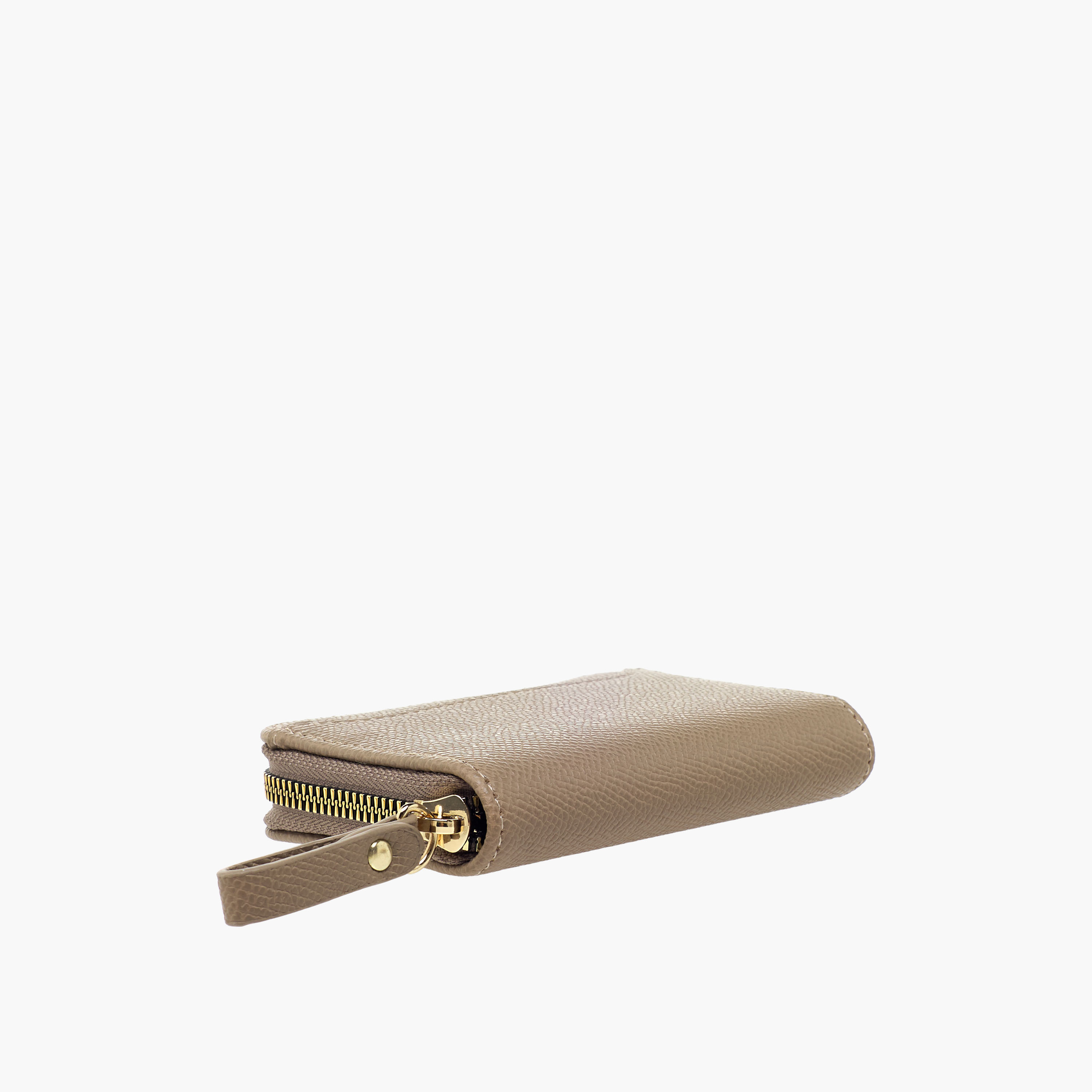 حافظة بطاقات سادة بسحّاب إغلاق من ساشا-women-bagsandwallets-wallets-image-4
