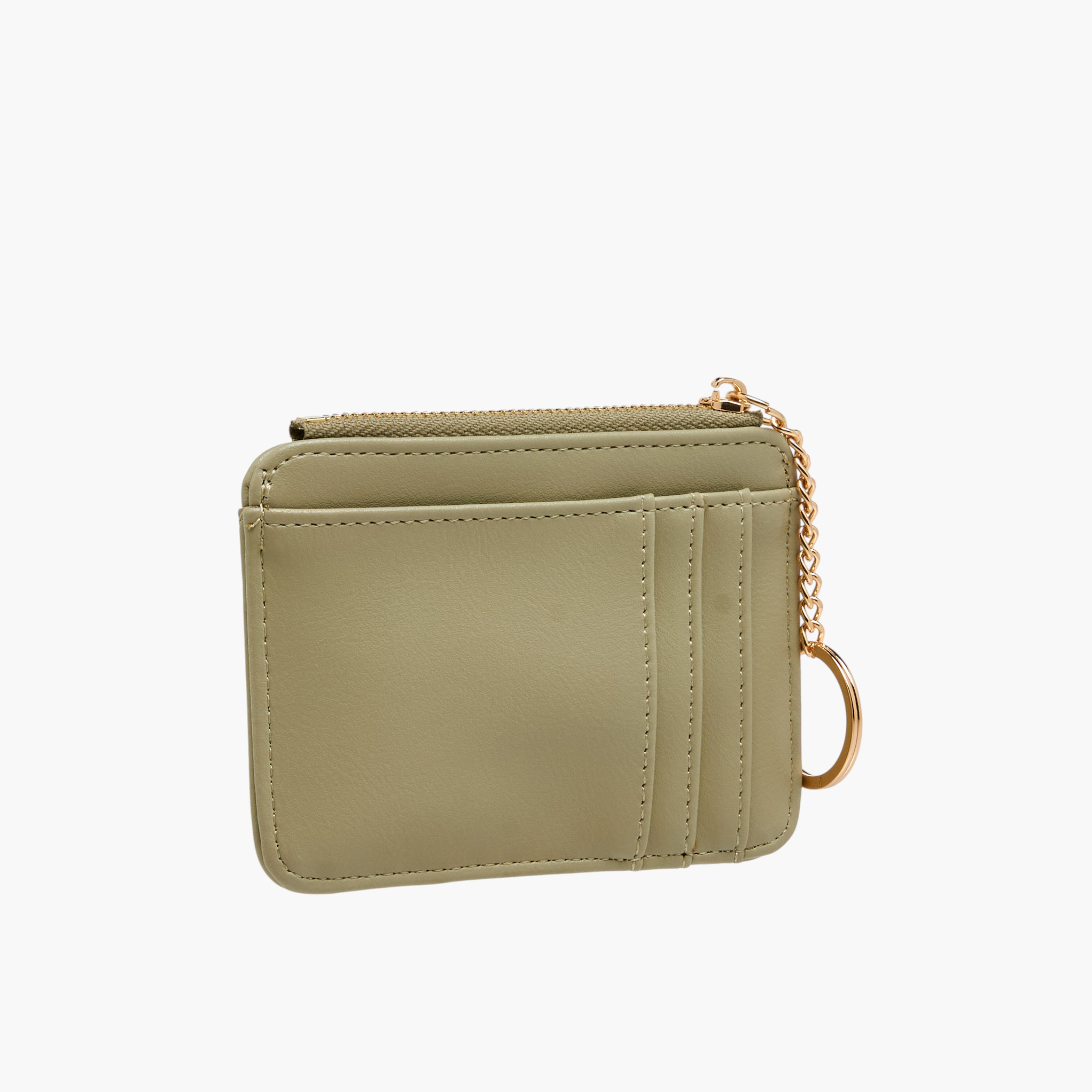 Sasha Solid Card Holder with Keyring-women-bagsandwallets-wallets-image-2