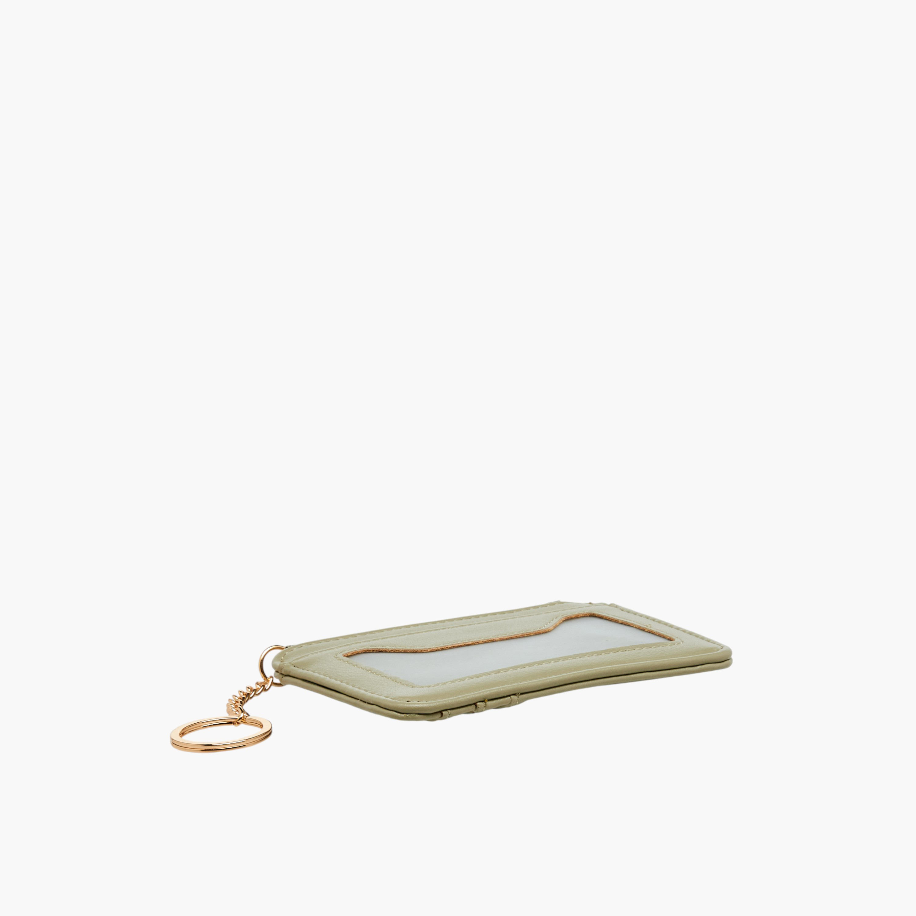 Sasha Solid Card Holder with Keyring-women-bagsandwallets-wallets-image-4