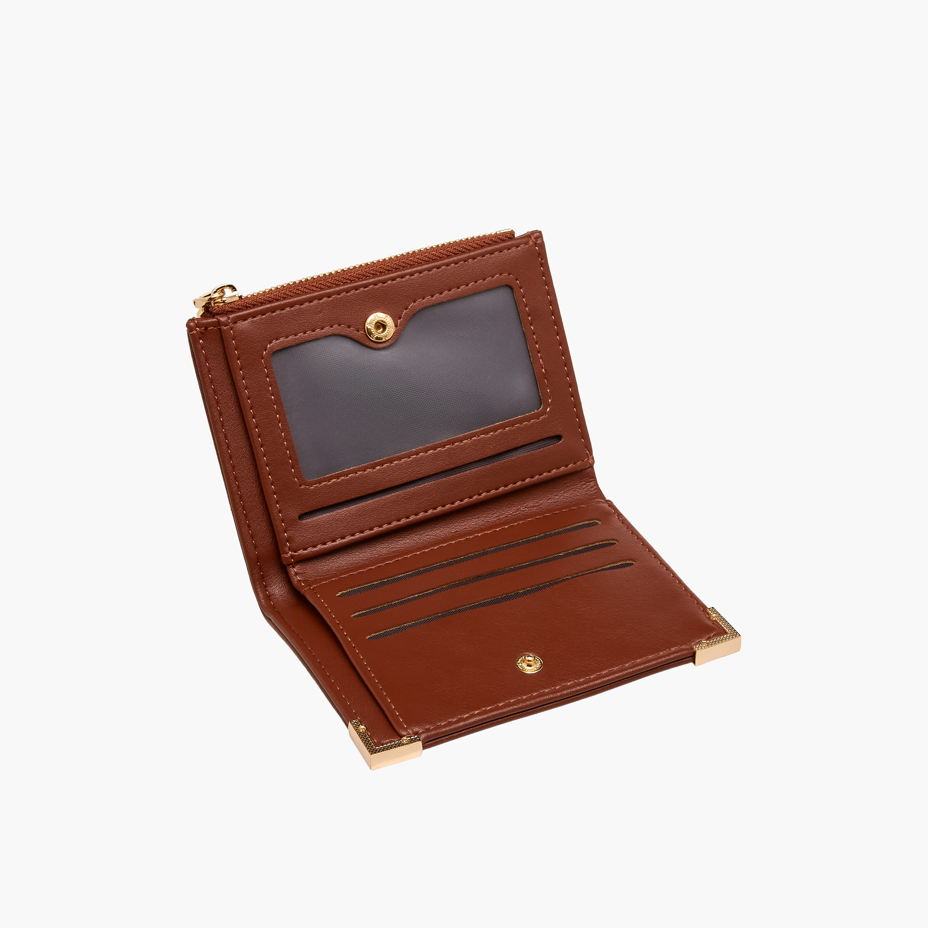 محفظة بطية ثنائية وزر إغلاق آر إس إف من ساشا-women-bagsandwallets-wallets-image-5