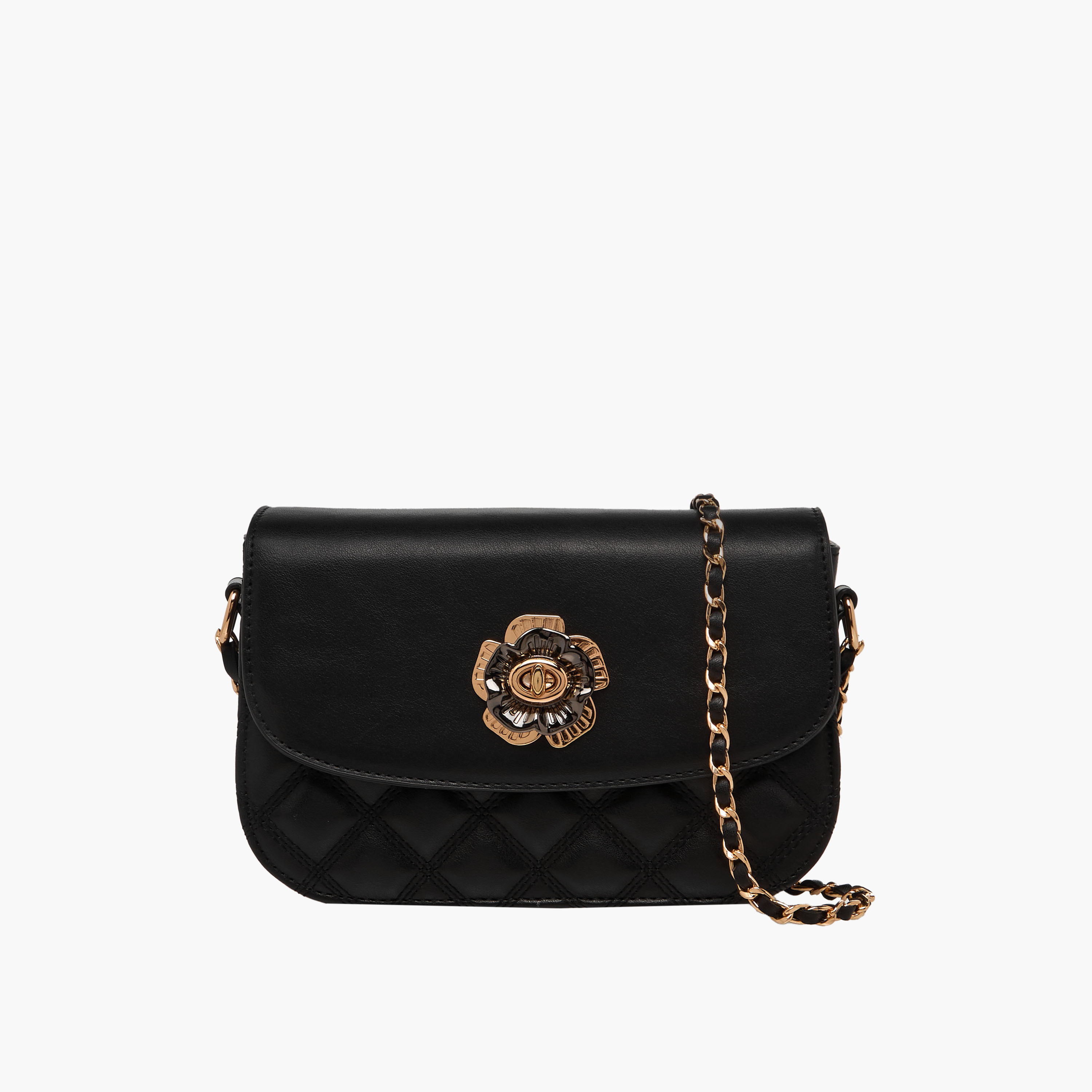 Sasha Quilted Crossbody Bag with Floral Detail-women-bagsandwallets-handbags-image-1