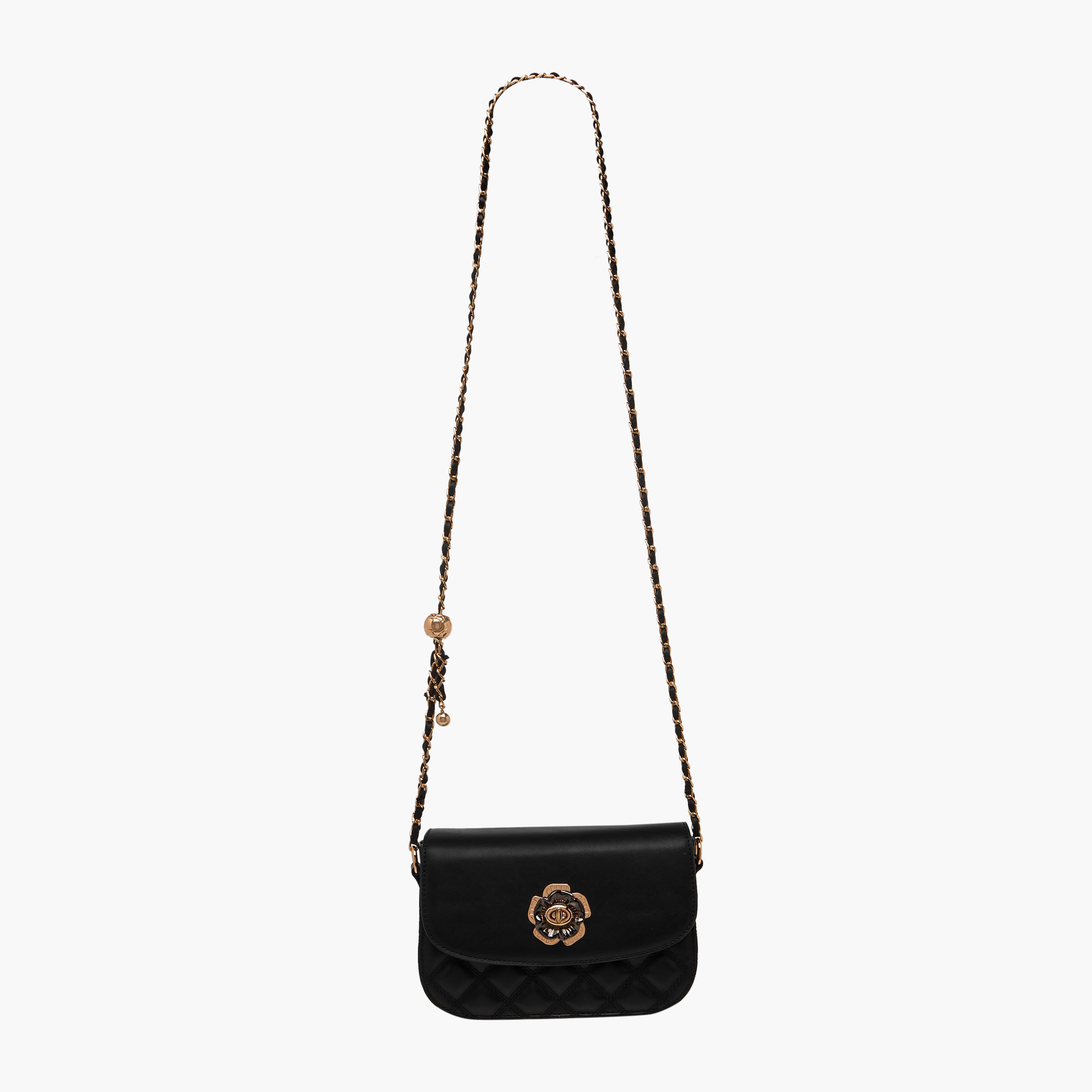 Sasha Quilted Crossbody Bag with Floral Detail-women-bagsandwallets-handbags-image-3