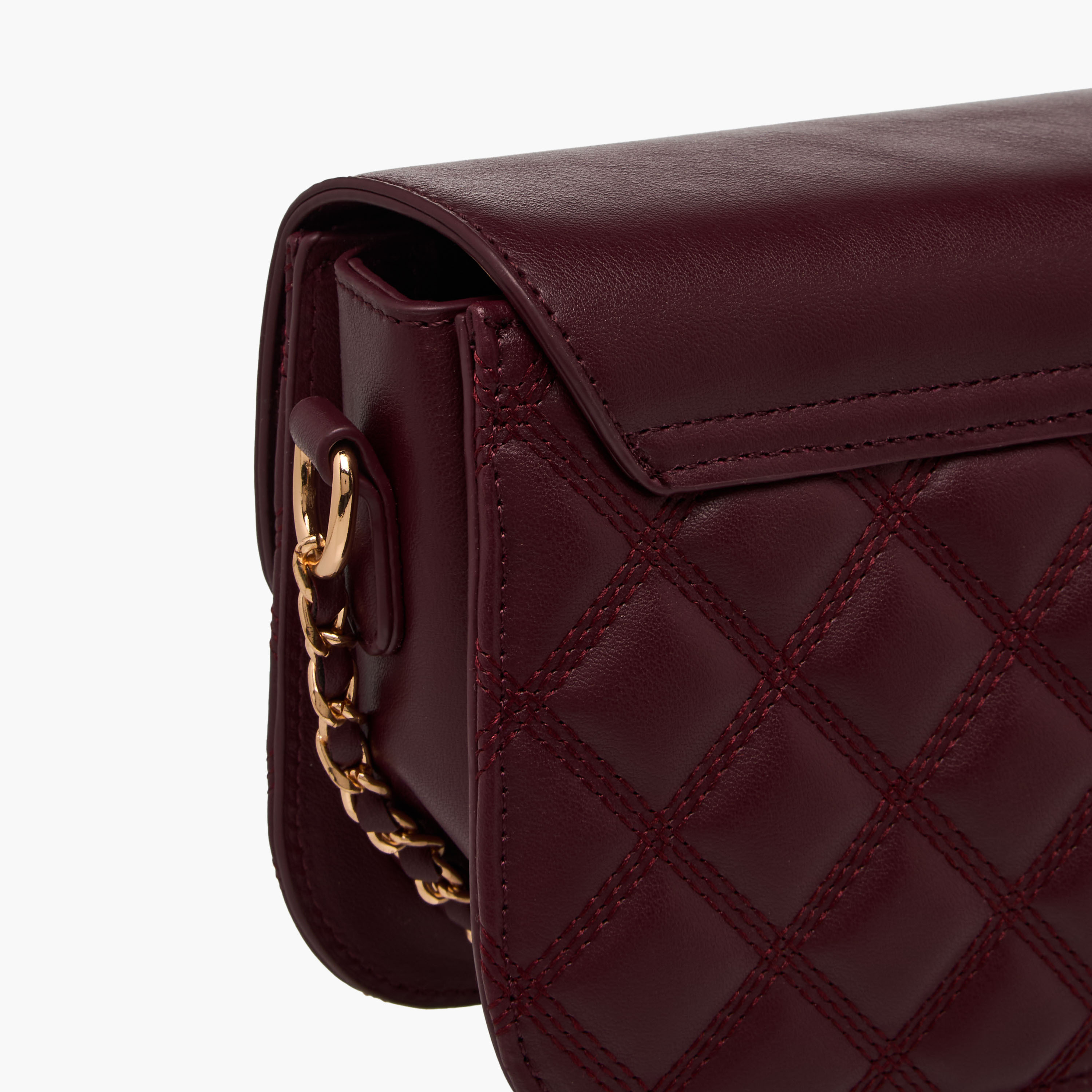 Sasha RSF Quilted Metal Accent Crossbody Bag with Chain Strap-women-bagsandwallets-handbags-image-6