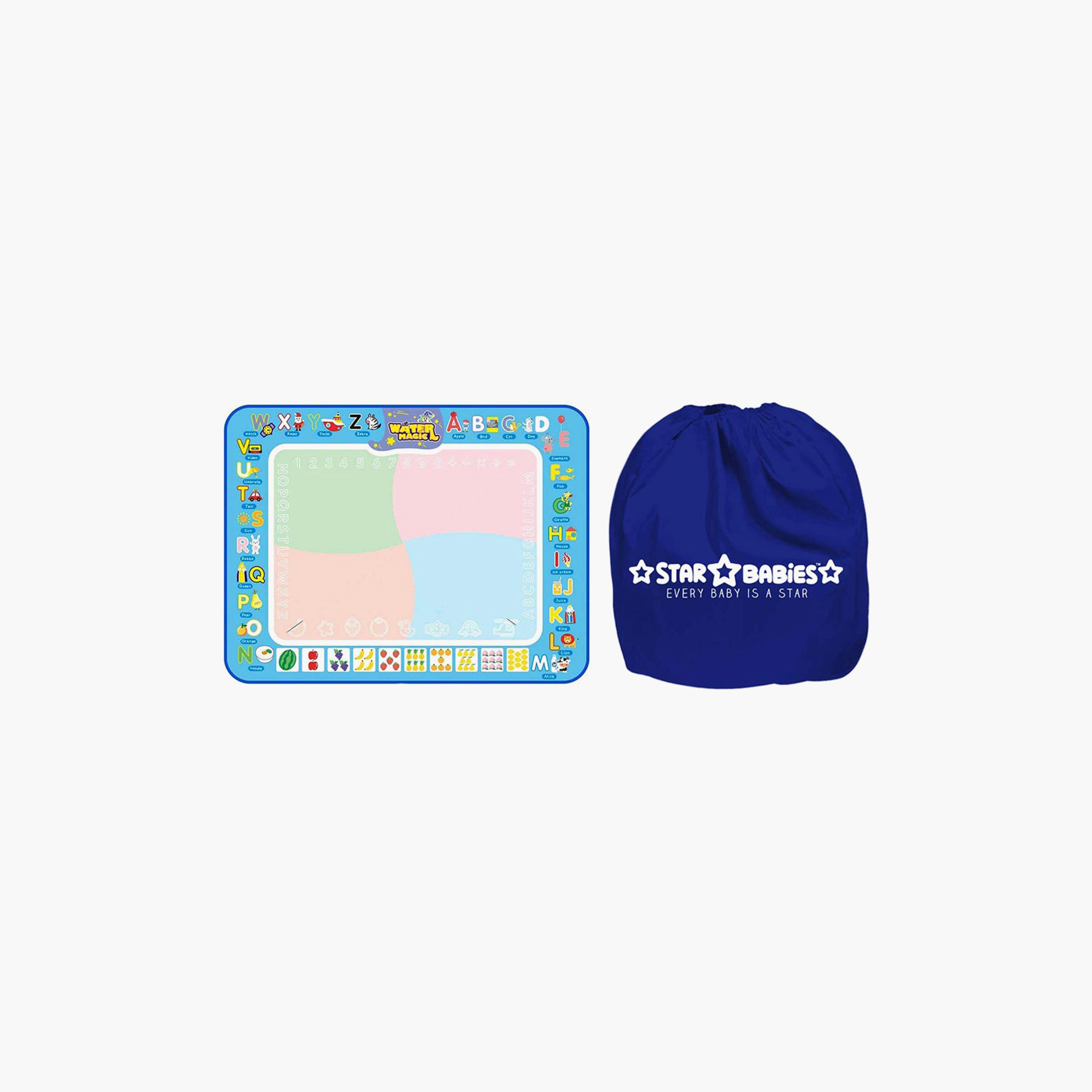 Star Babies Drawing - Large - Blue-toys-indoortoys-indoorsports-image-1