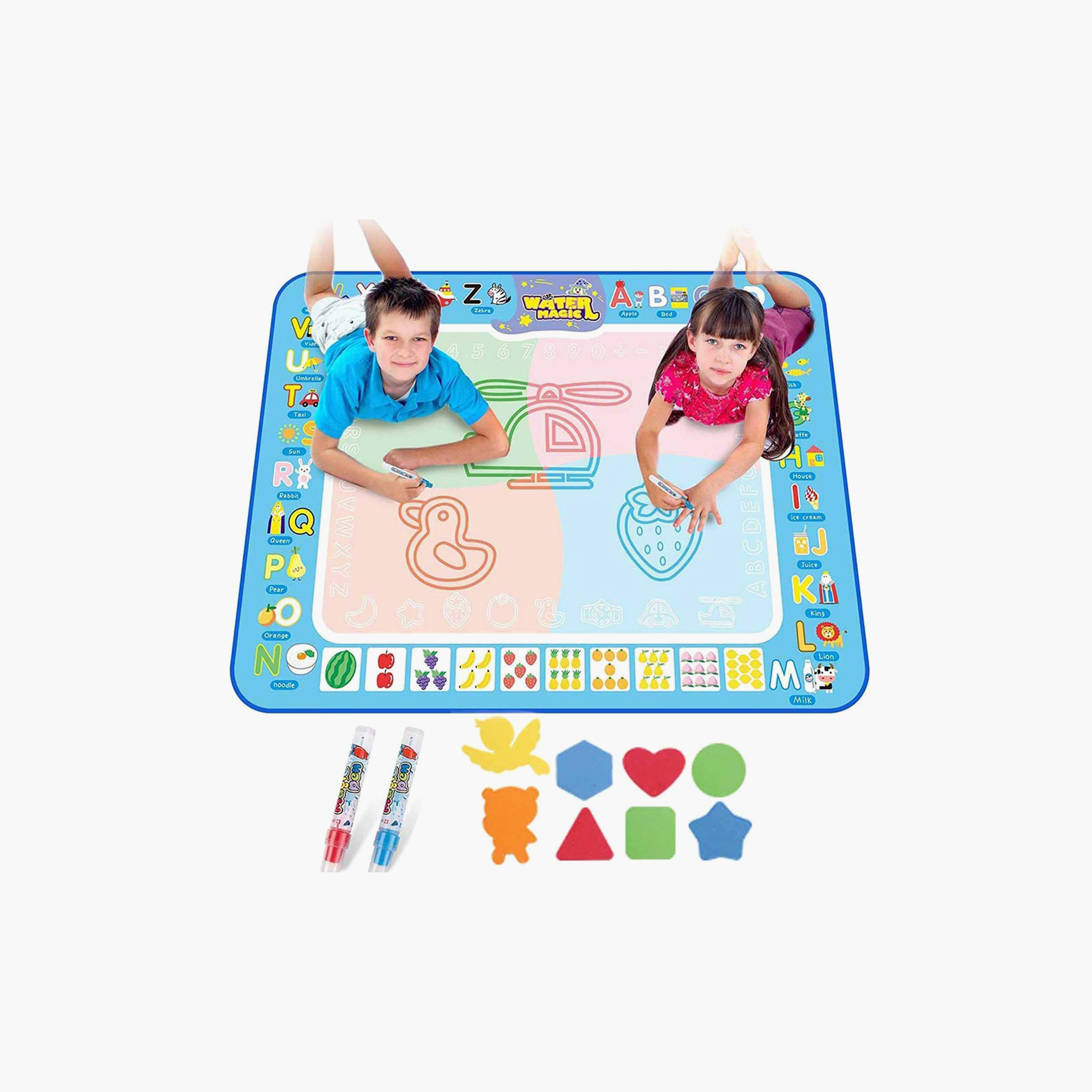 Star Babies Drawing - Large - Blue-toys-indoortoys-indoorsports-image-4