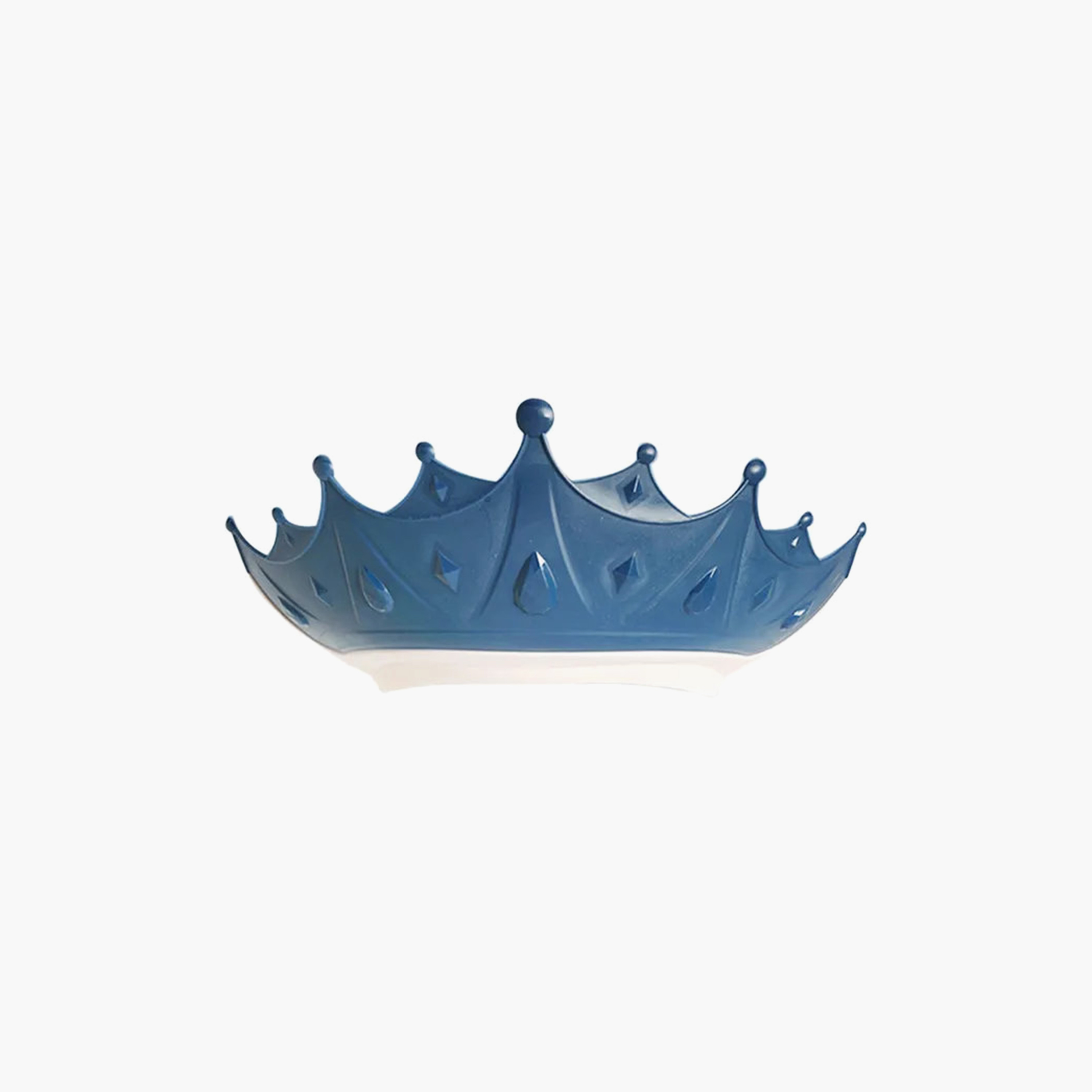 قبعة استحمام للأطفال على شكل تاج قابلة للتعديل أزرق من ستار بيبيز-baby-bathandcare-bathtubs-image-1