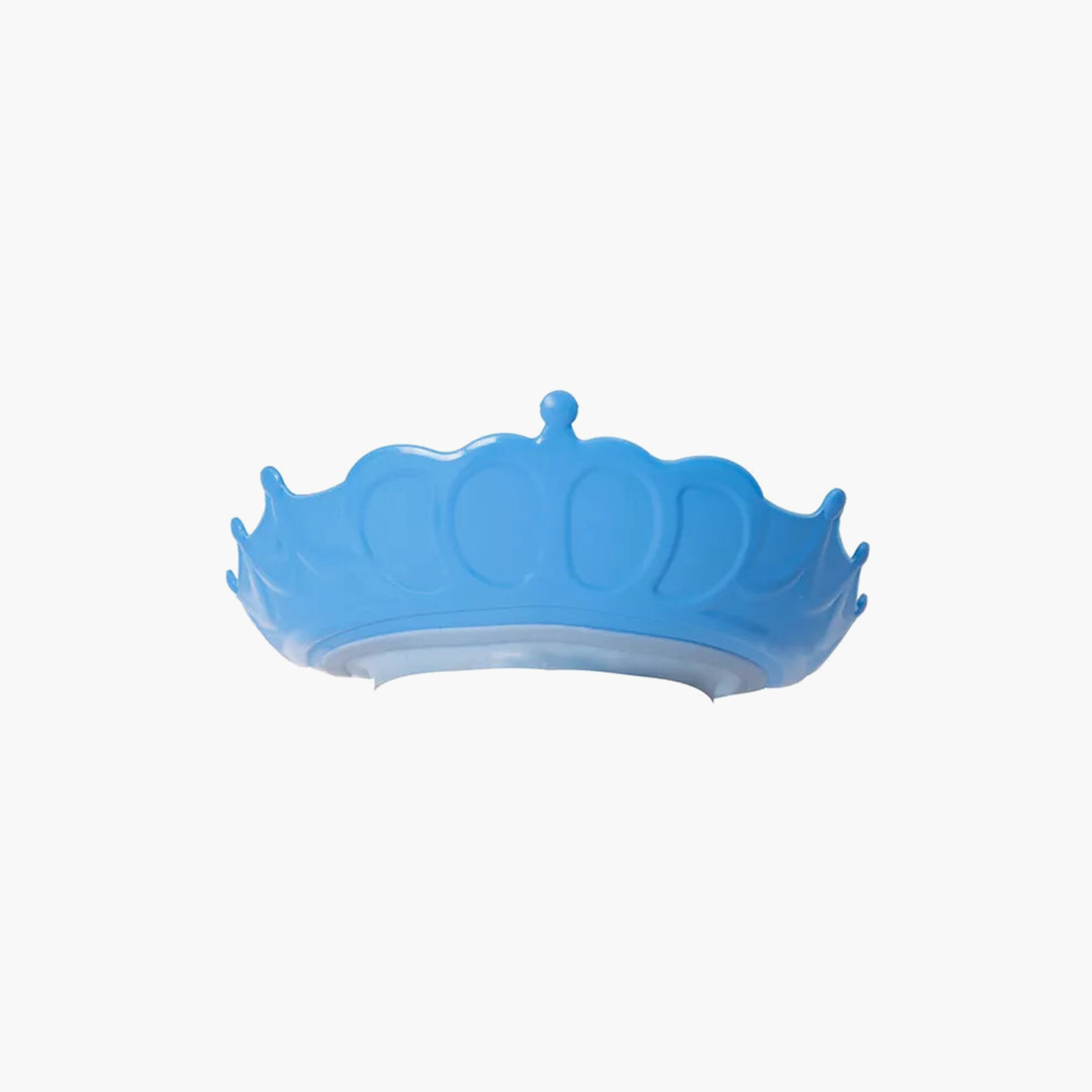 قبعة استحمام للأطفال على شكل تاج قابلة للتعديل أزرق من ستار بيبيز-baby-bathandcare-bathtubs-image-2