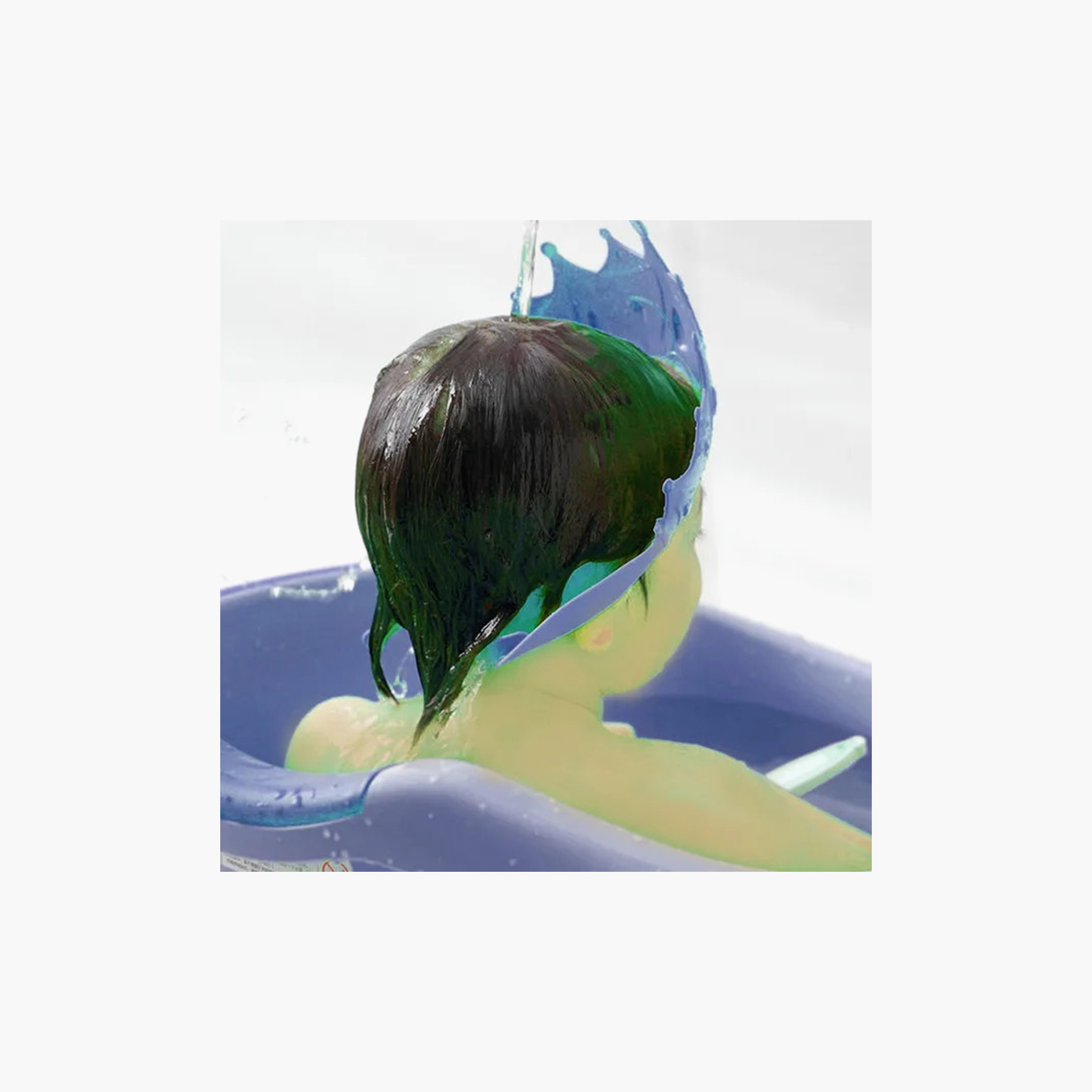 قبعة استحمام للأطفال على شكل تاج قابلة للتعديل أزرق من ستار بيبيز-baby-bathandcare-bathtubs-image-3
