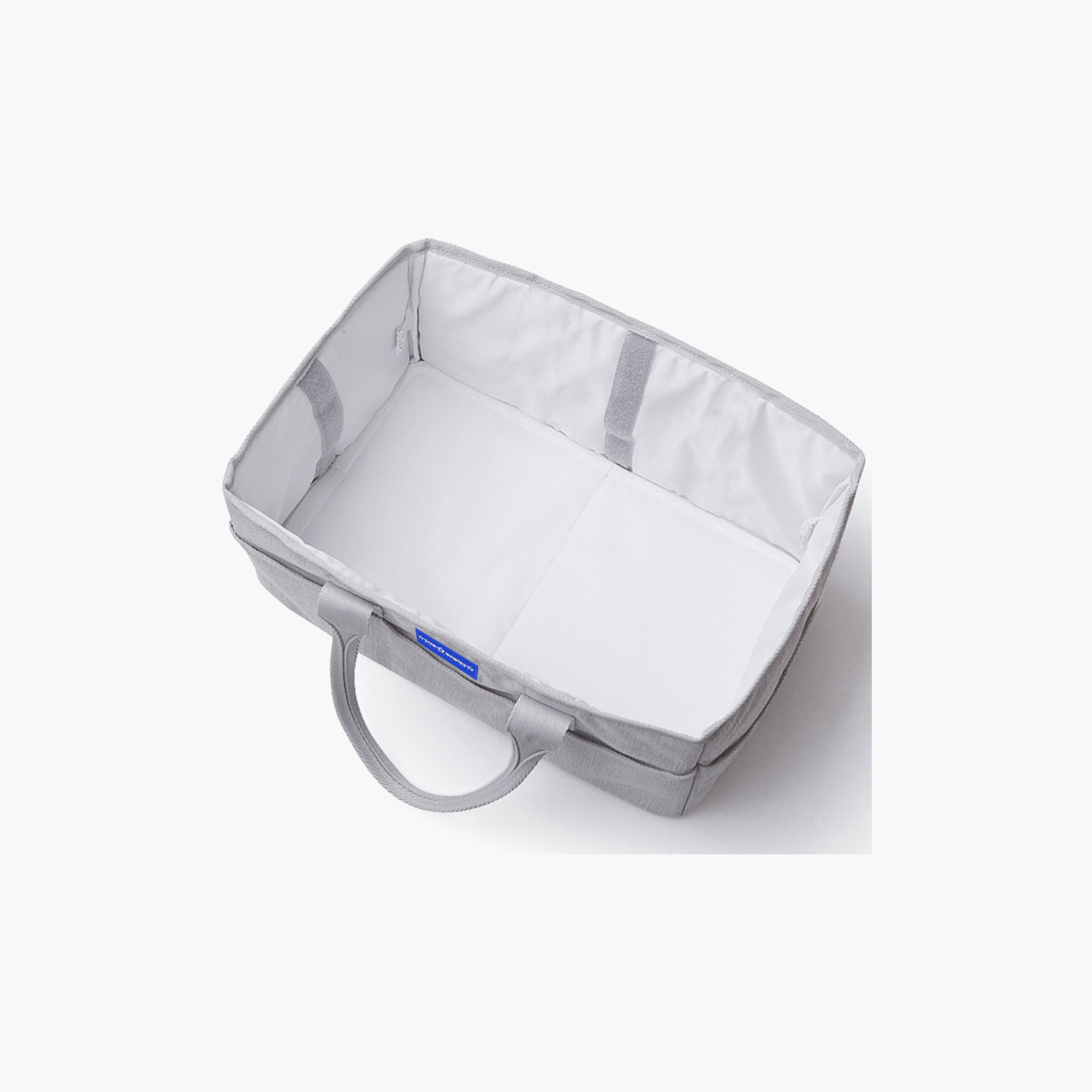Star Babies Lightweight Diaper Caddy Organizer - Grey-baby-diapering-diaperbags-image-3
