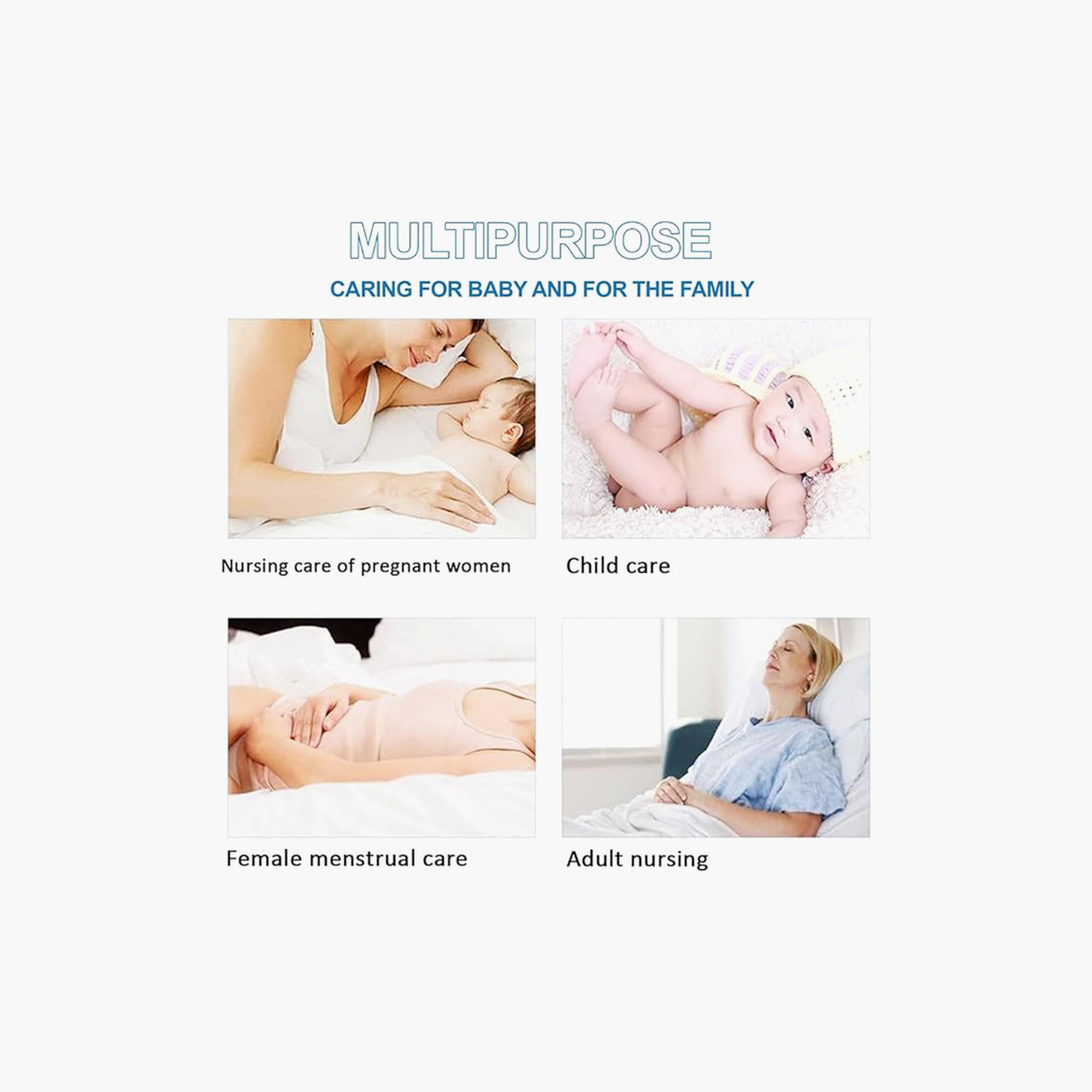 Star Babies 10-Piece Disposable Changing Mats - Large-baby-diapering-changingmats-image-4