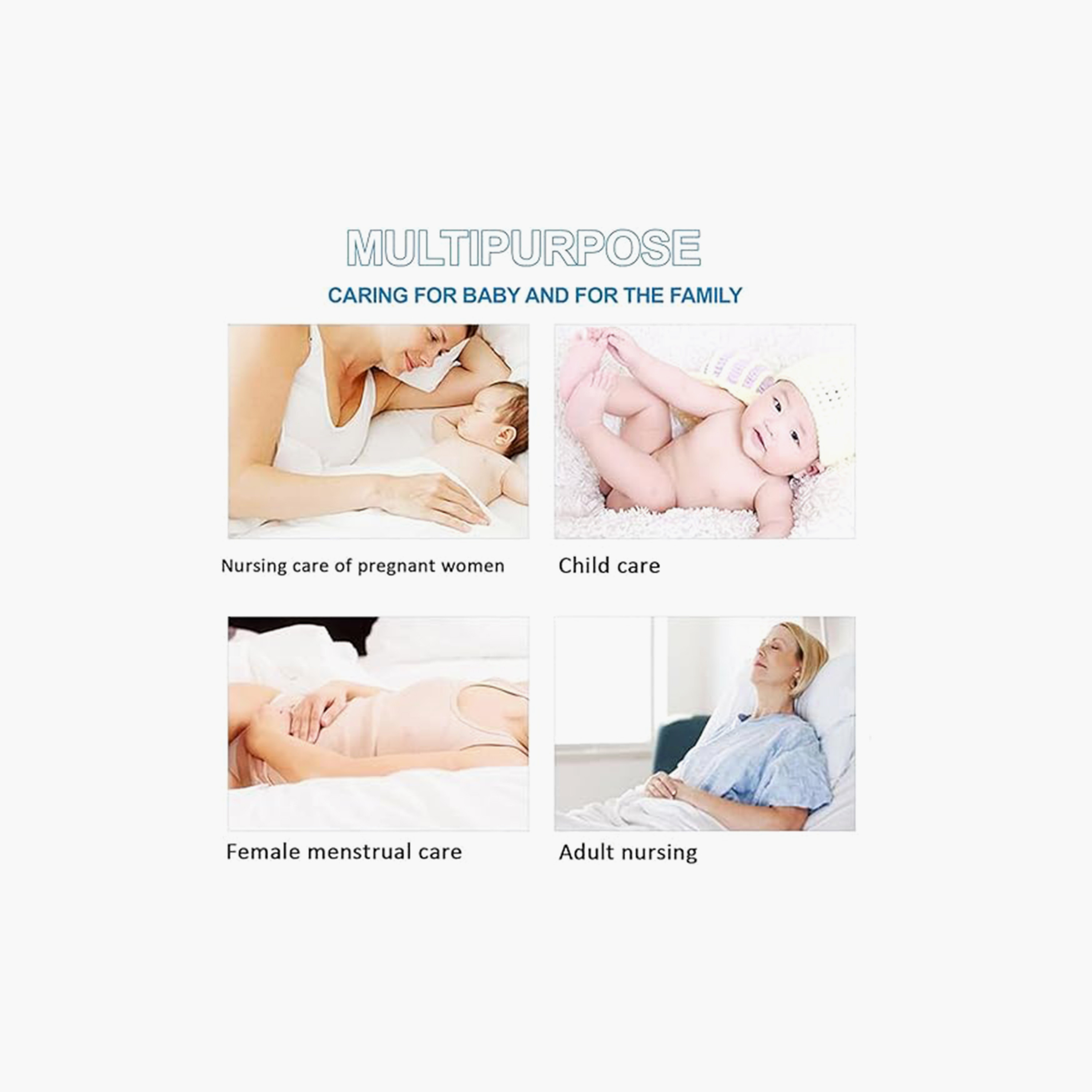 Star Babies 10-Piece Disposable Changing Mats - Large-baby-diapering-changingmats-image-3