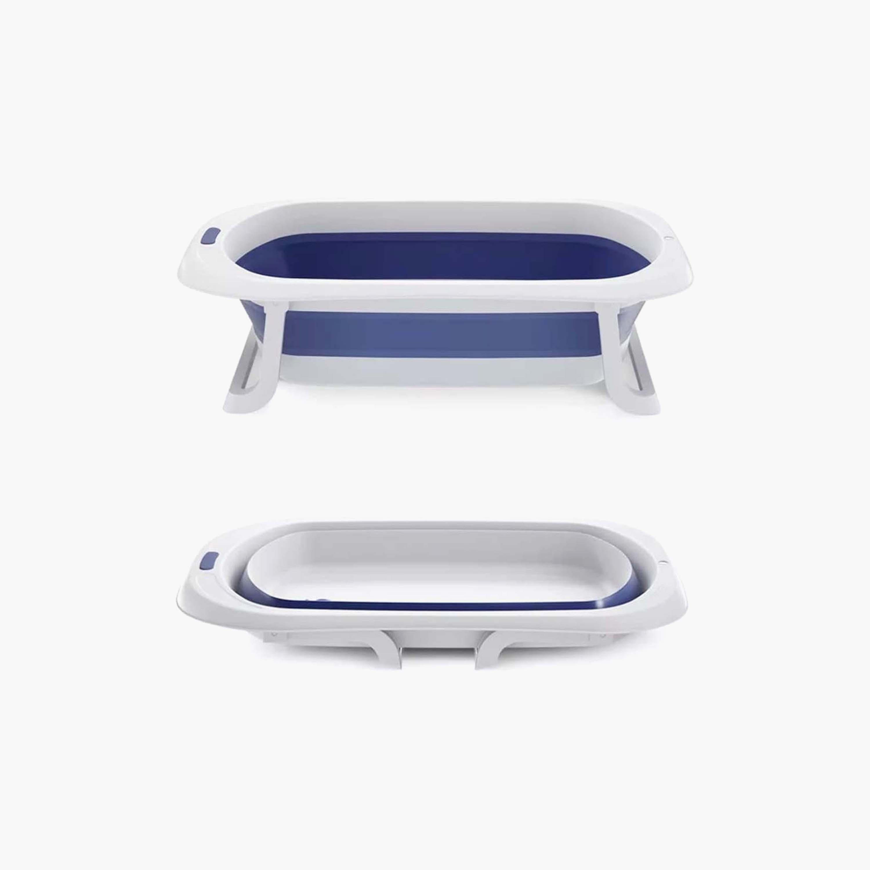 Star Babies Foldable Bathtub - Blue-baby-bathandcare-bathtubs-image-4