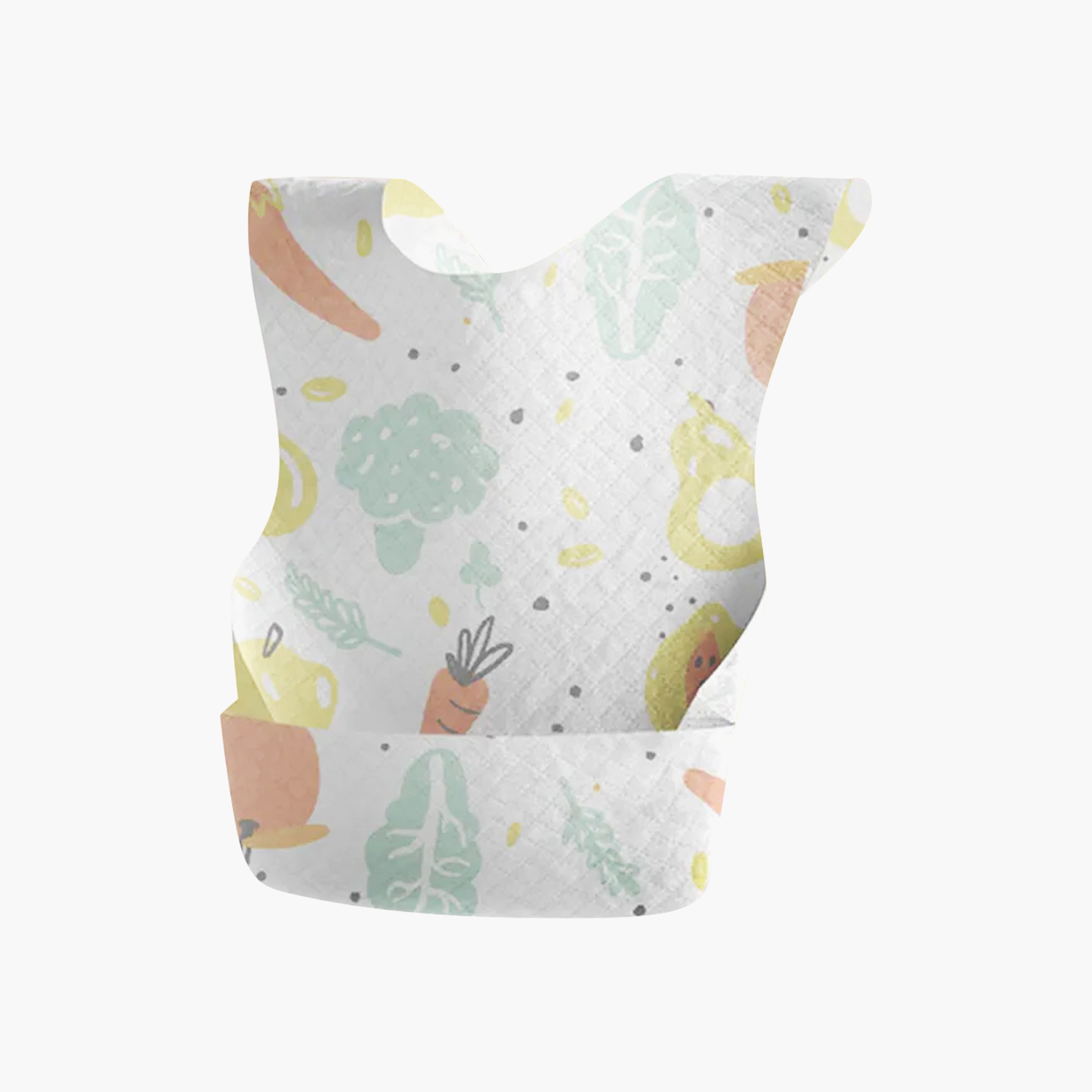 Star Babies 5-Piece Fruits Printed Disposable Bibs-baby-feeding-bibs-image-3