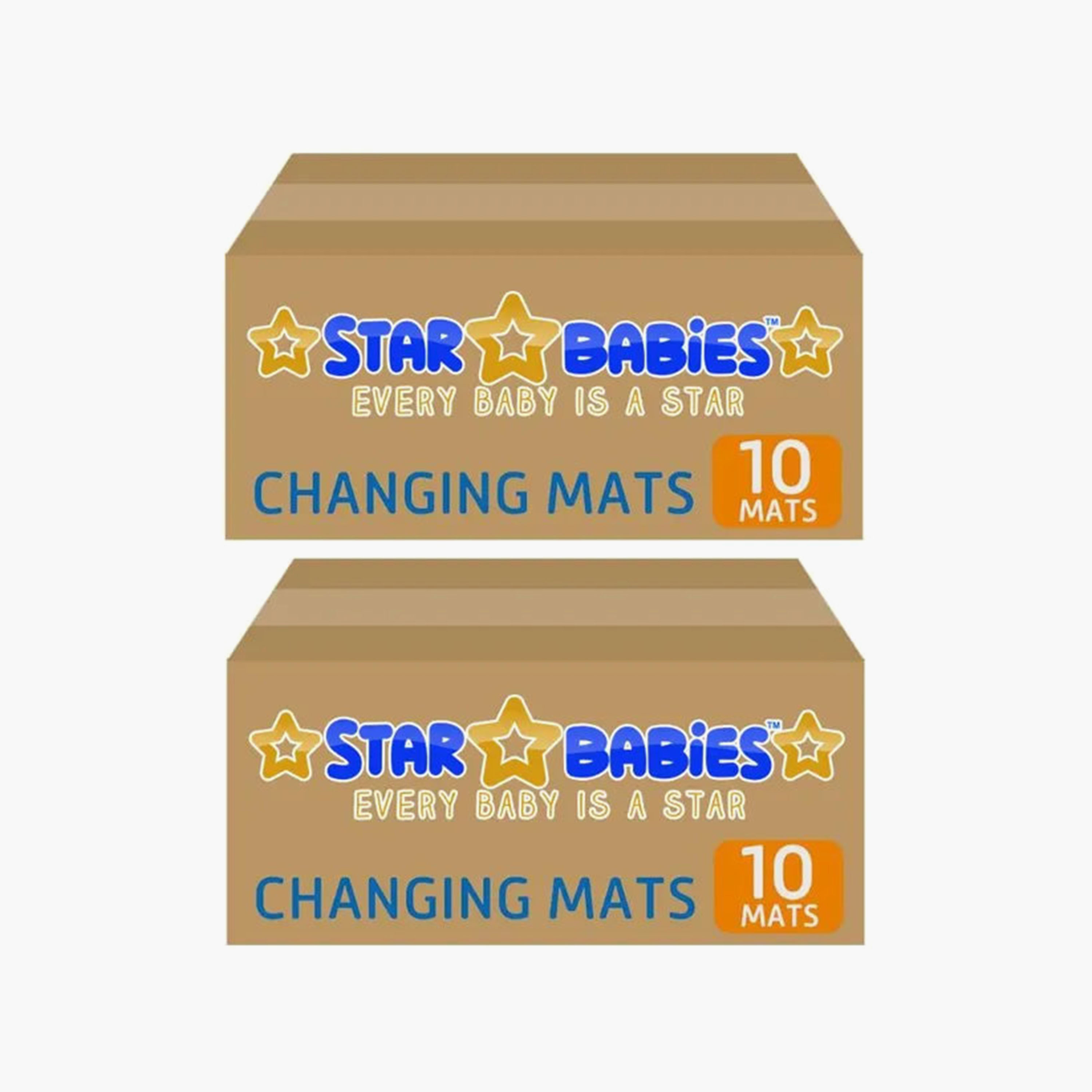 Star Babies 10-Piece Disposable Changing Mats - Buy One Get One Free-baby-diapering-changingmats-image-3