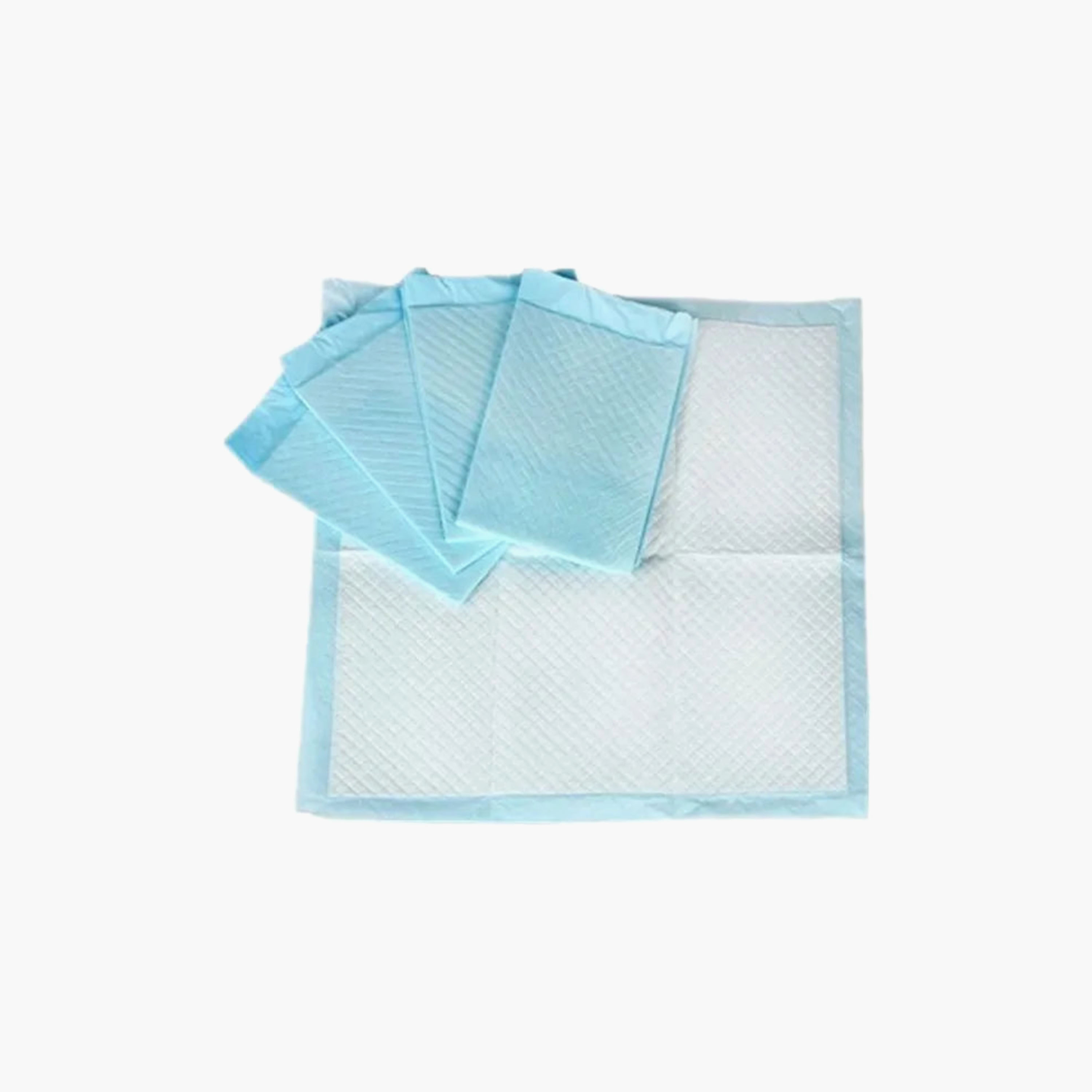 50 قطعة سجادات تغيير حفاضات للاستخدام مرة واحدة لون أزرق من ستار بيبيز-baby-diapering-changingmats-image-4