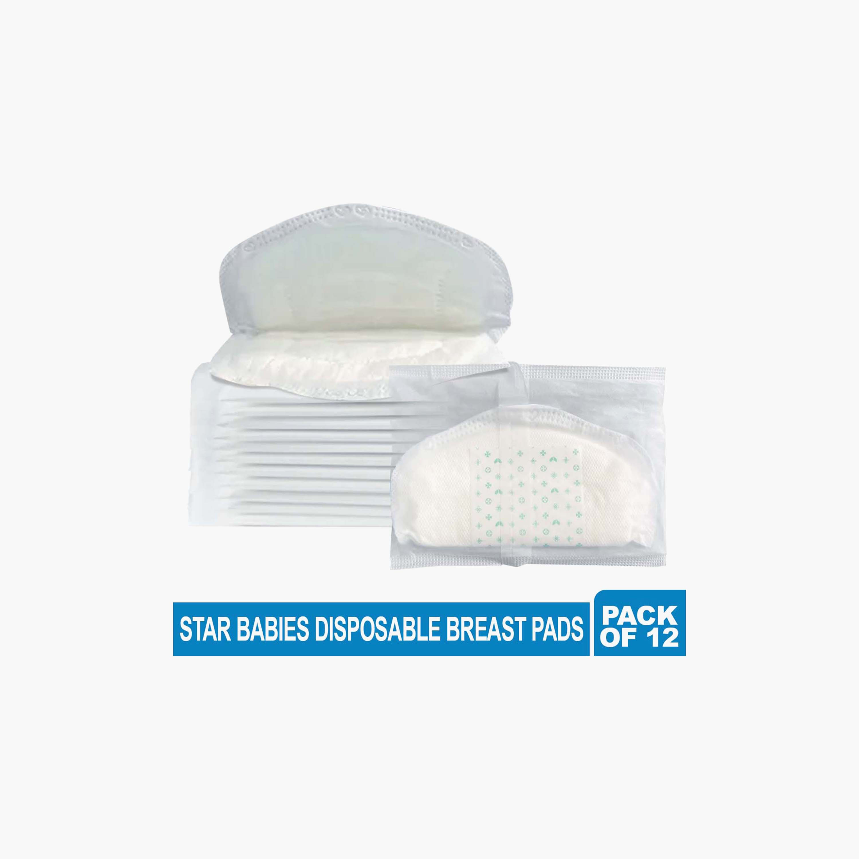 Star Babies Pack of 12 Disposable Breast Pads-baby-feeding-breastfeedingandcare-image-2