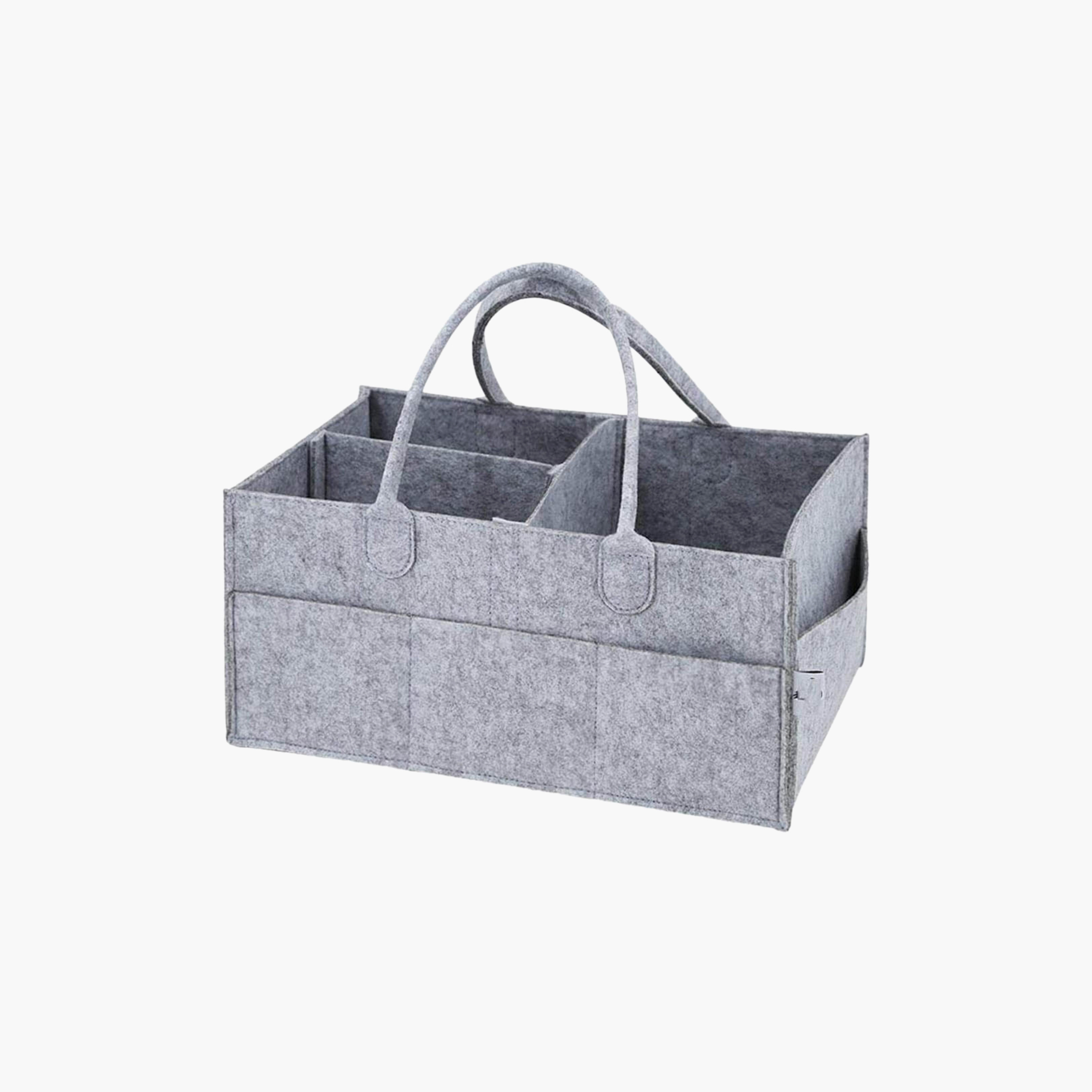 SunBaby Diaper Caddy Organizer Bag - Grey-baby-diapering-diaperbags-image-1