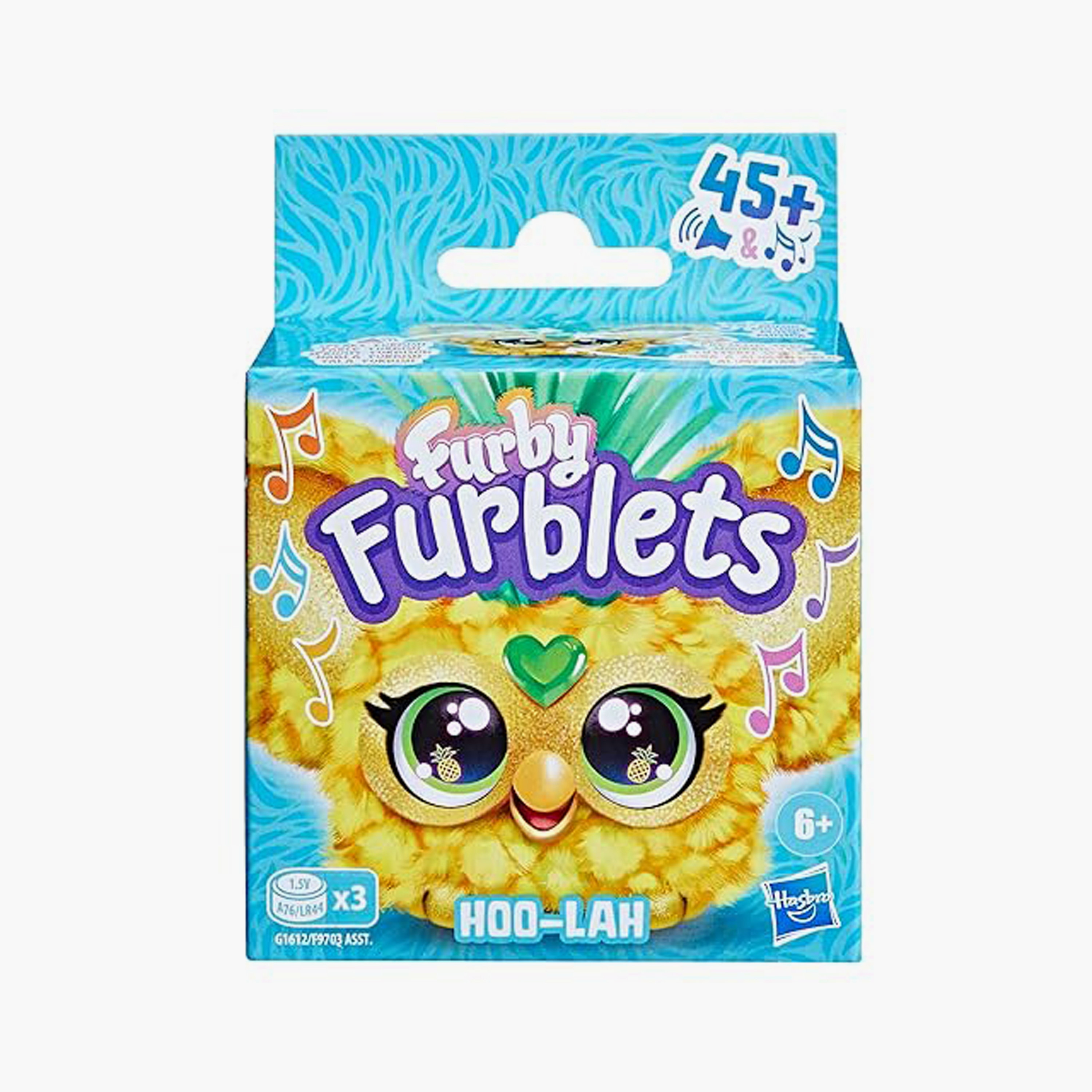 Hasbro Furby Furblets Hoo-Lah Pineapple Mini Friend-toys-plushsofttoys-animals-image-2