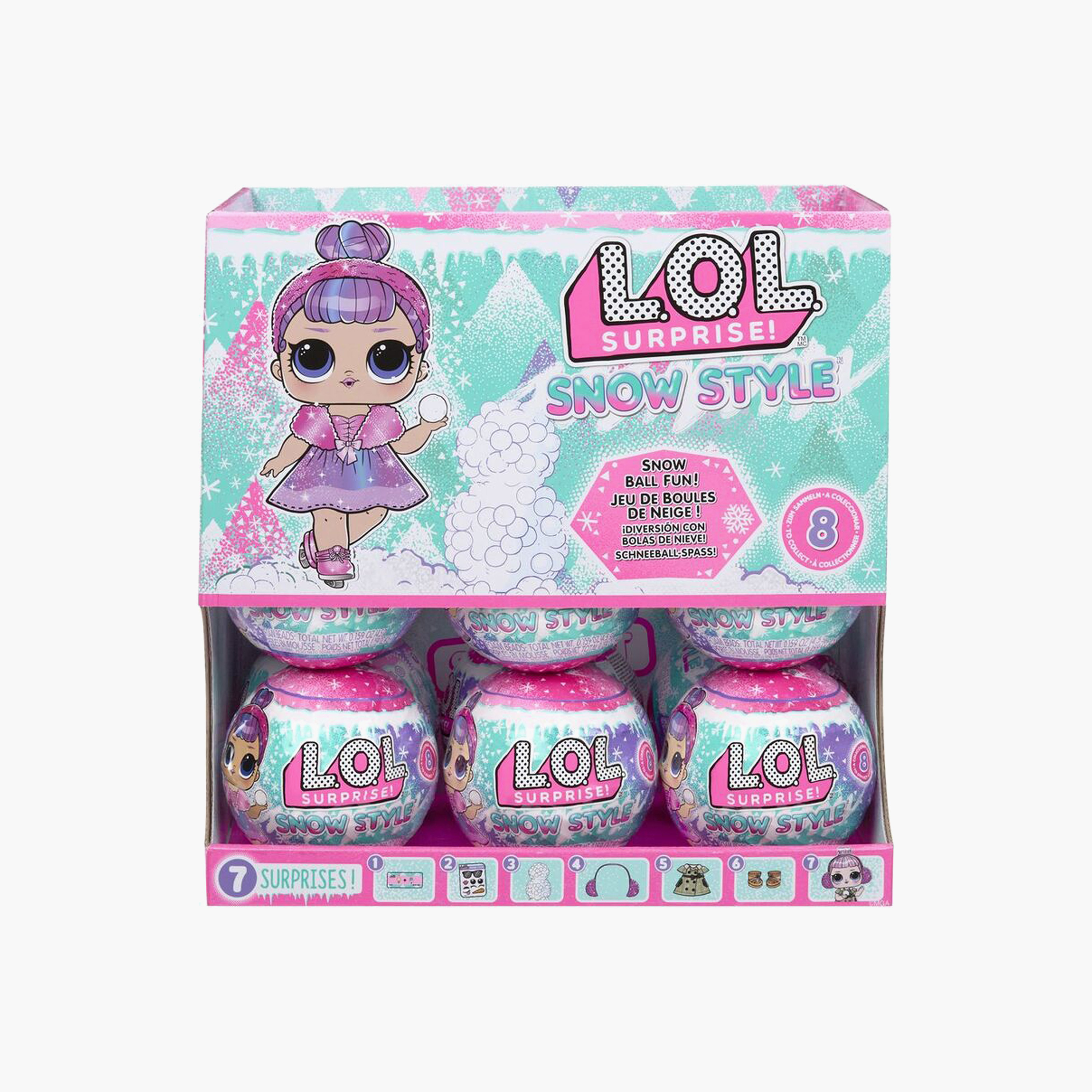 Set of 2 L.O.L. Surprise! Assorted Winter Snow Doll-toys-dollsandplaysets-dolls-image-2
