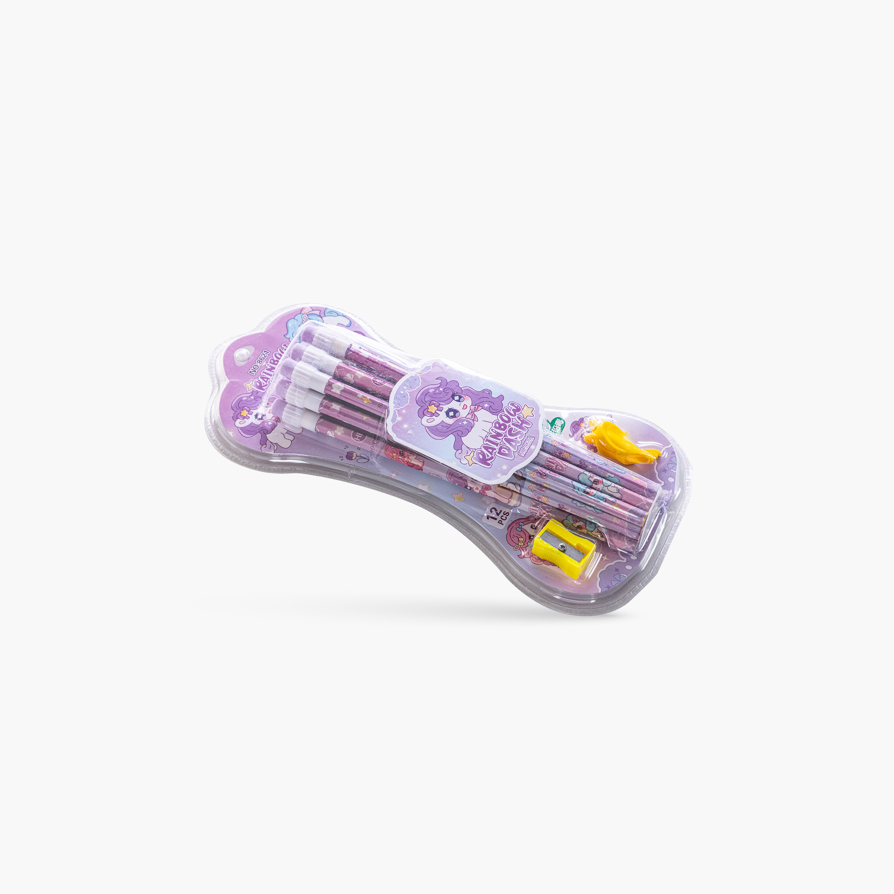 أقلام رصاص HB من إيزي كيدز، 12 قطعة مع ممحاة-school-stationery-pensandpencils-image-11