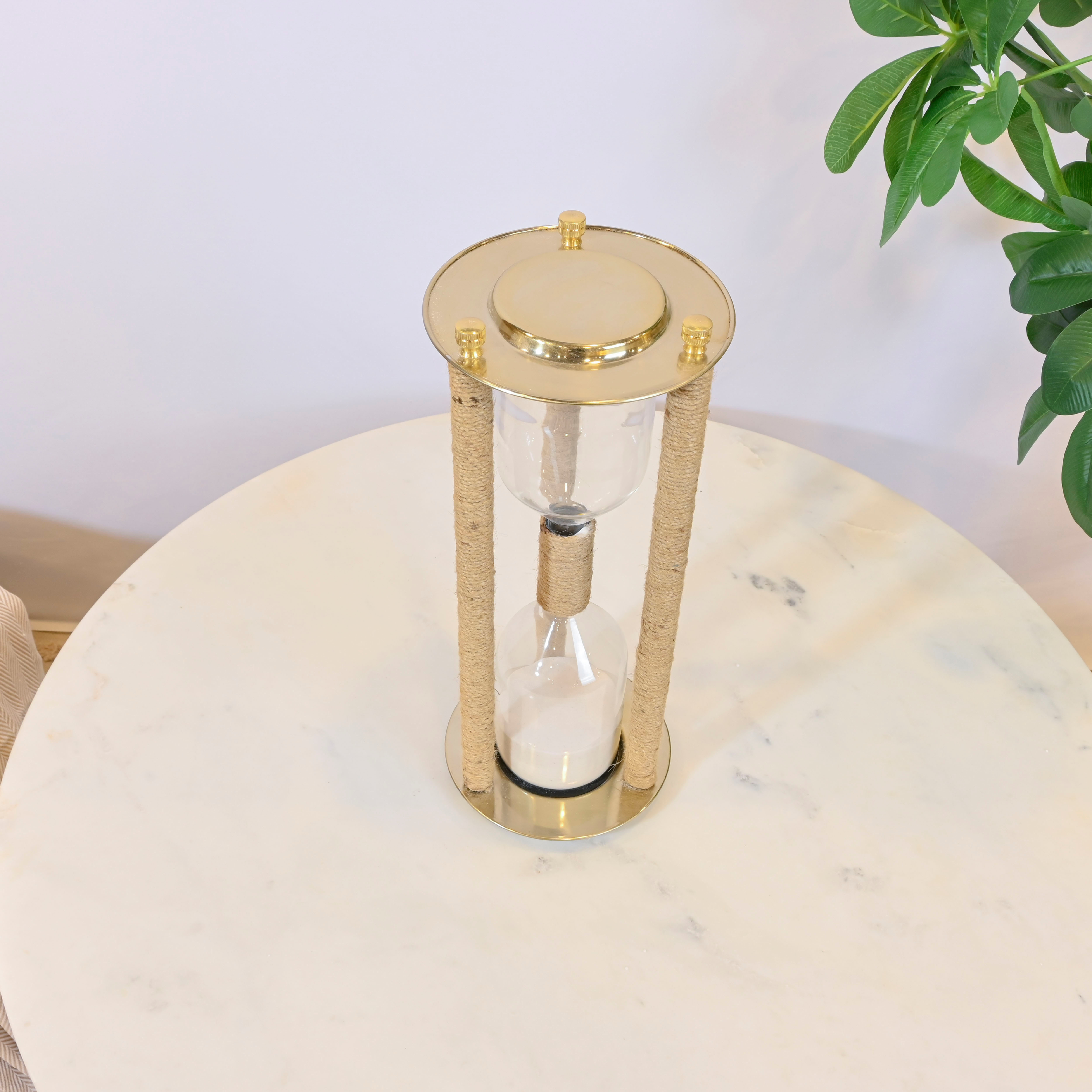 Crafted by Lifestyle Decorative Hourglass Timer-household-decor-decorativeobjectsandsculptures-image-3